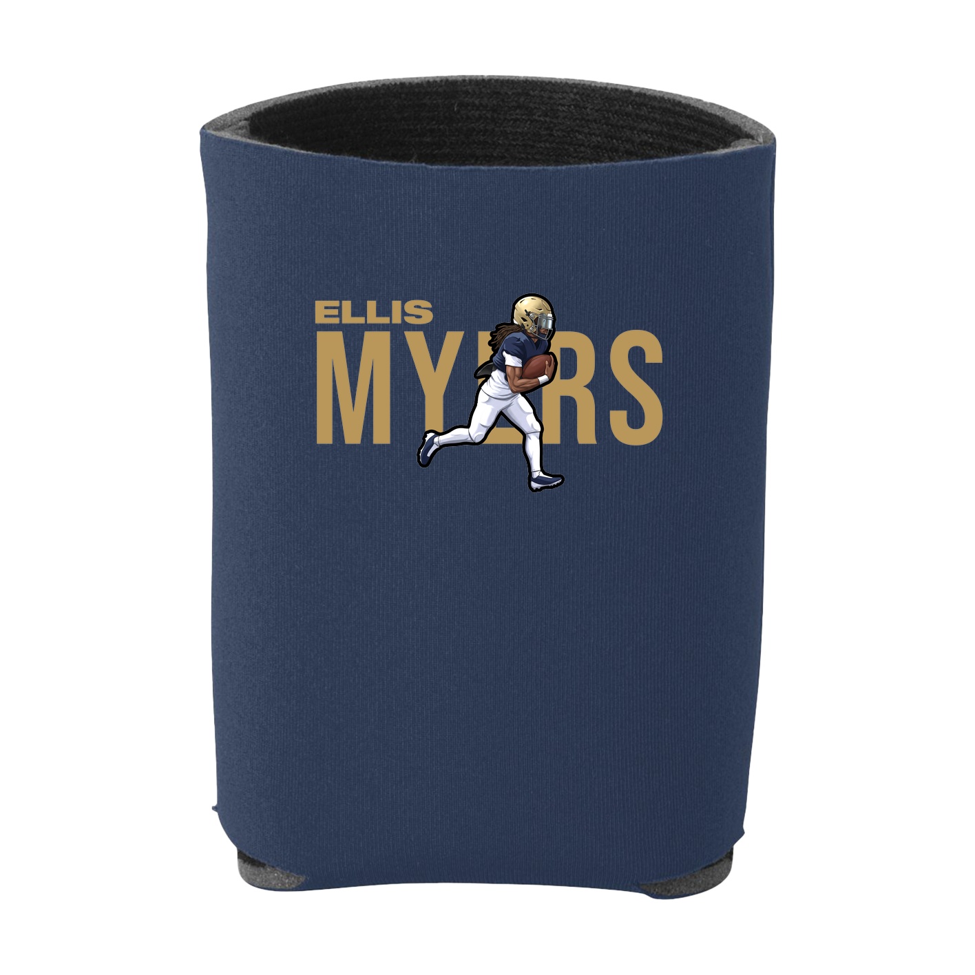 Can Holder — Player Name in Navy