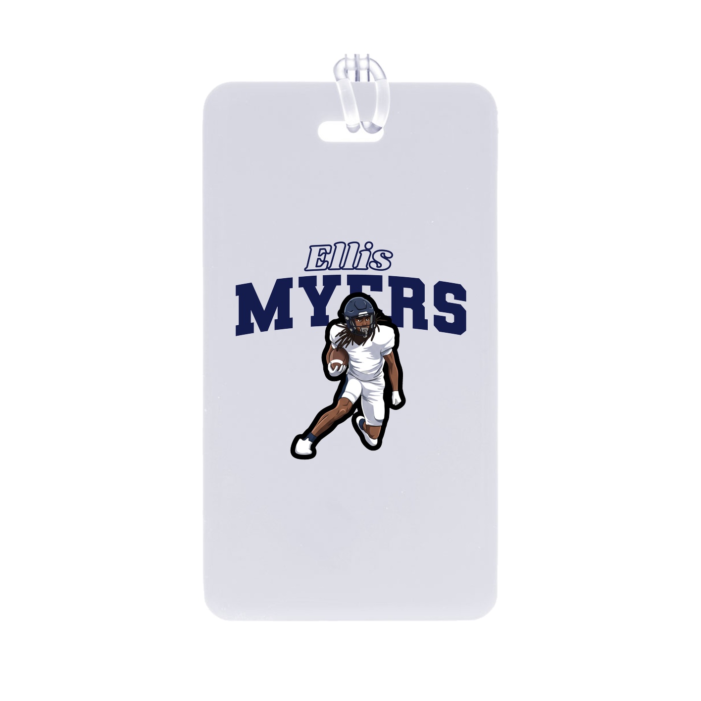 Bag Tag — Name Arch in Classic