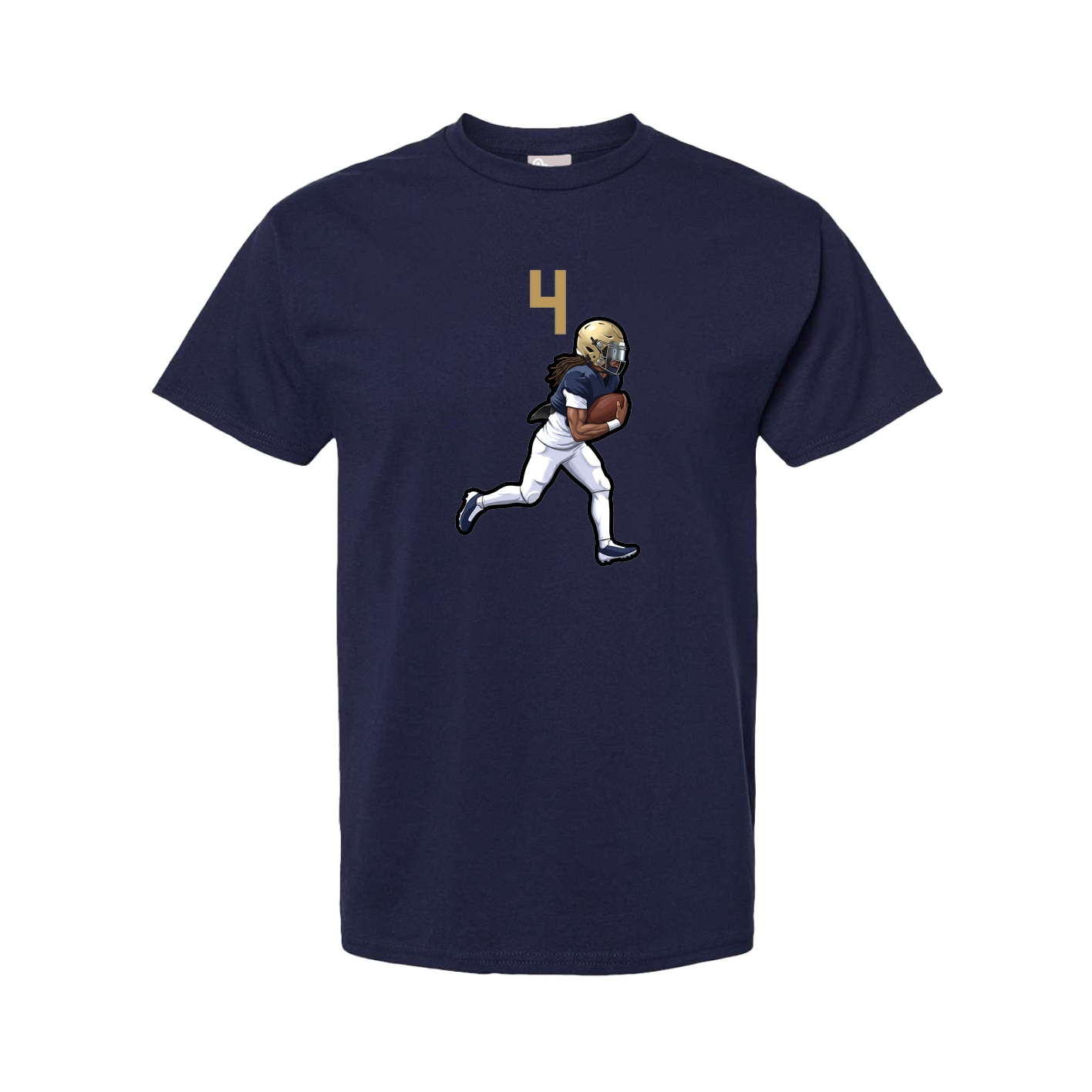 Tee — Number Top in Navy