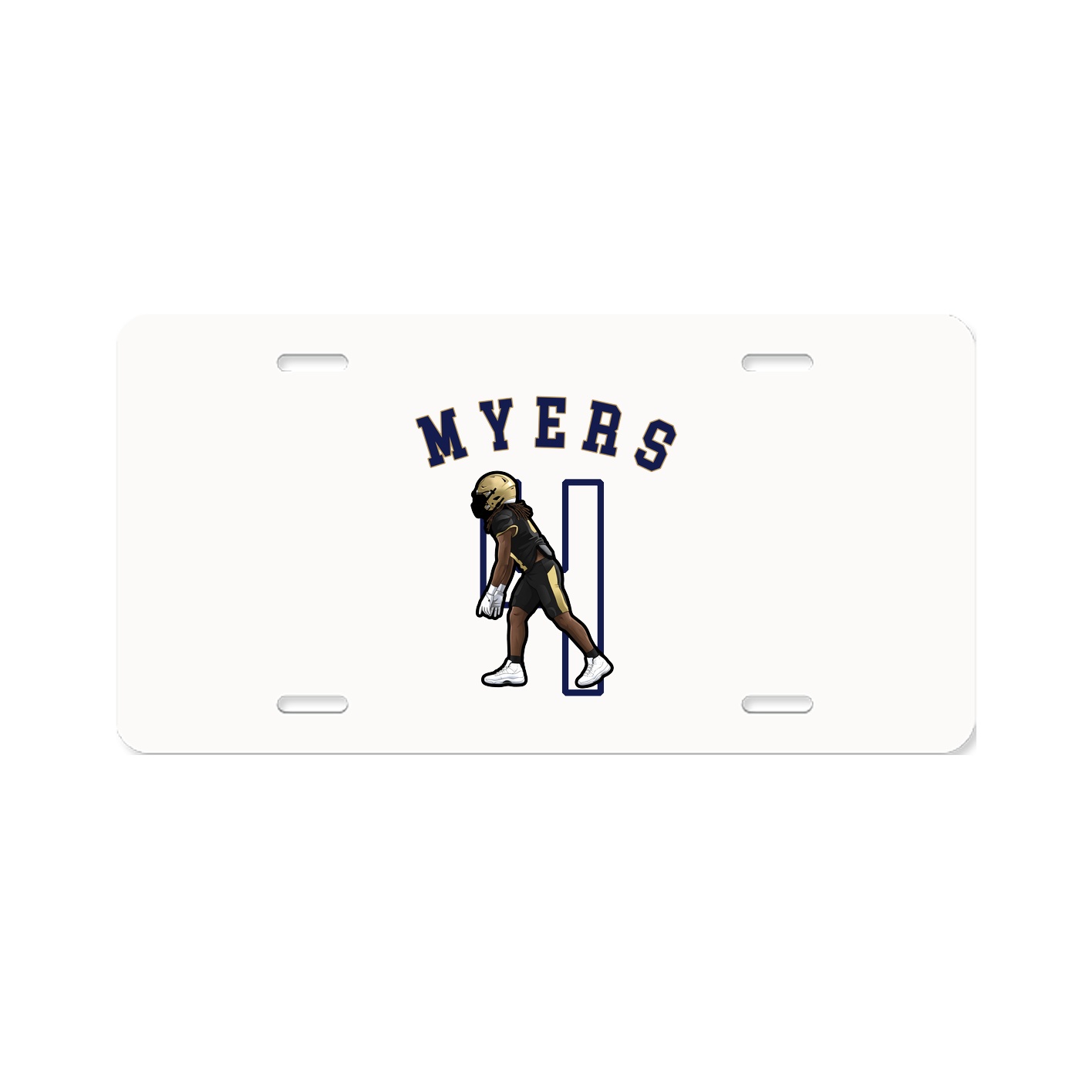 License Plate — Shirsey Arch in Classic