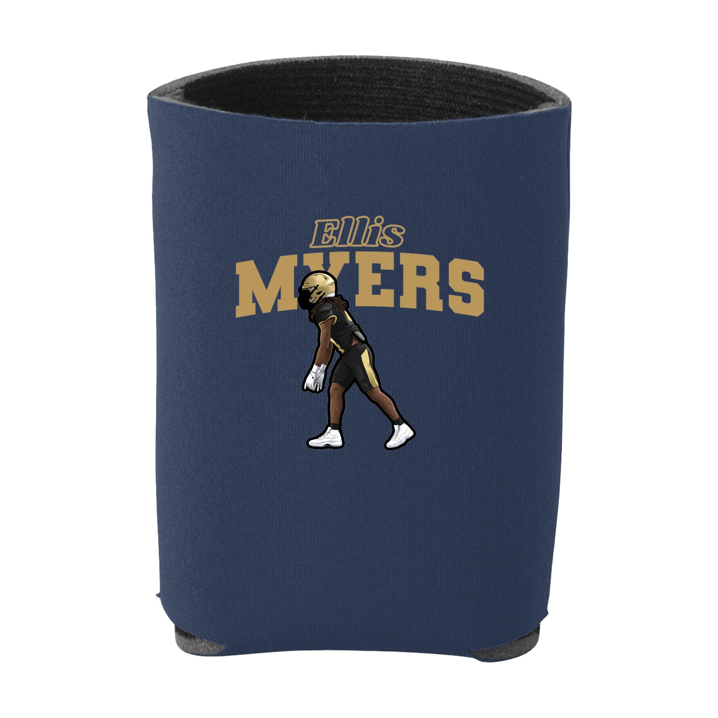 Can Holder — Name Arch in Navy