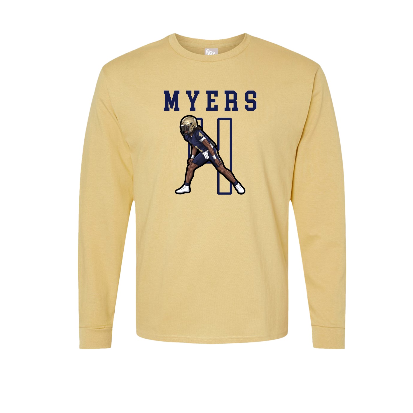 Long Sleeve Tee — Shirsey in Vegas Gold