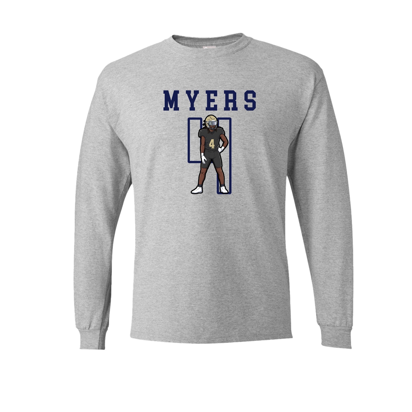 Long Sleeve Tee — Shirsey in Grey