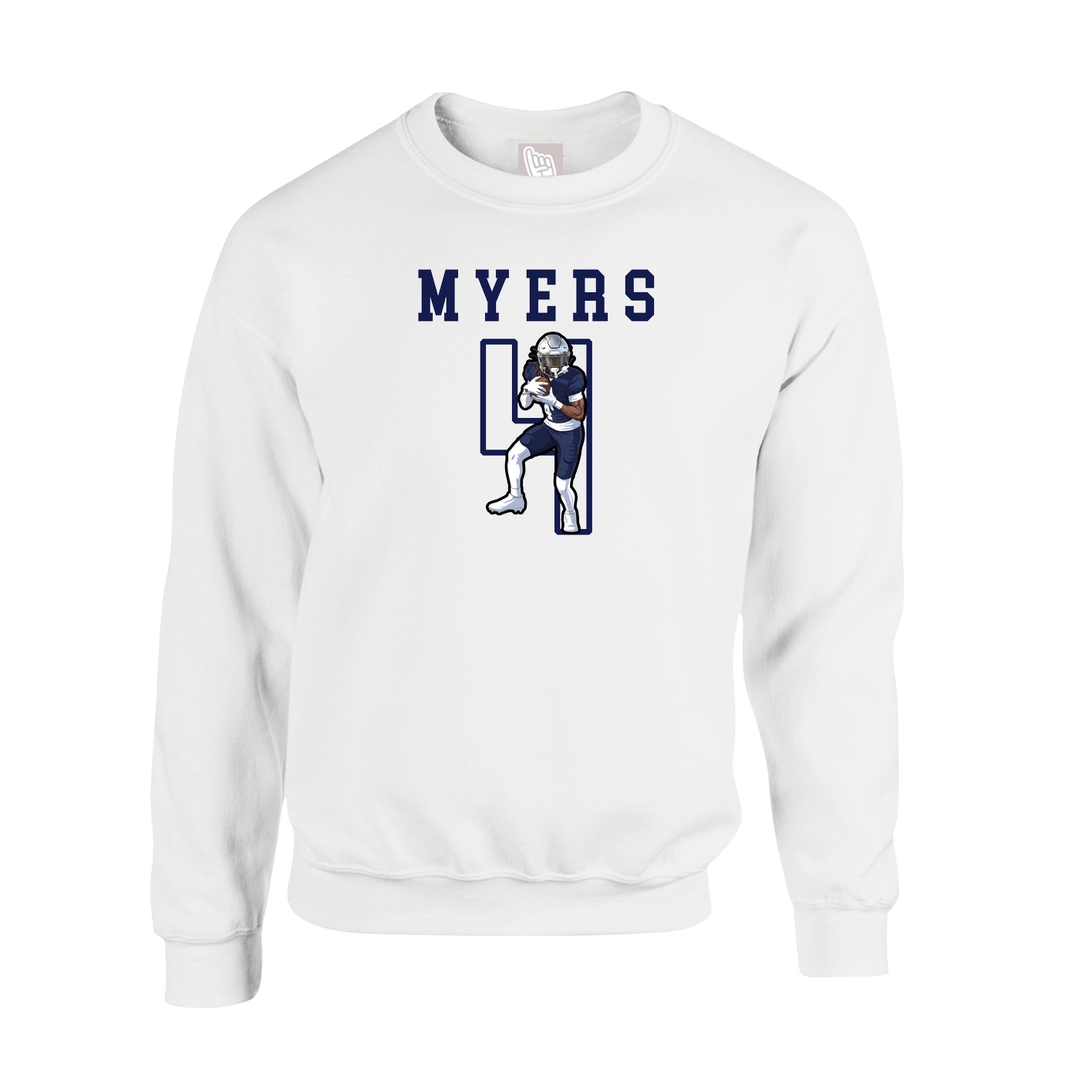 Fleece Crew — Shirsey in White