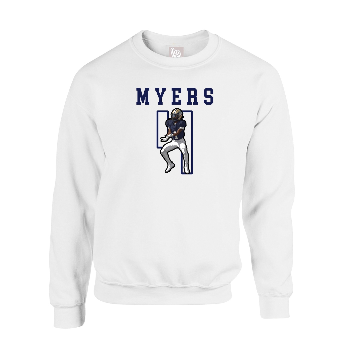 Fleece Crew — Shirsey in White