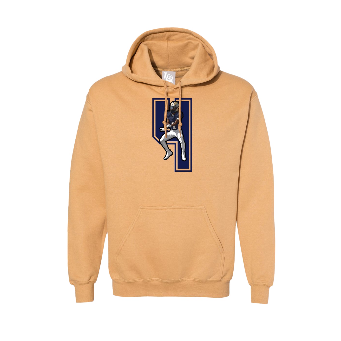 Hoodie — Number in Vegas Gold