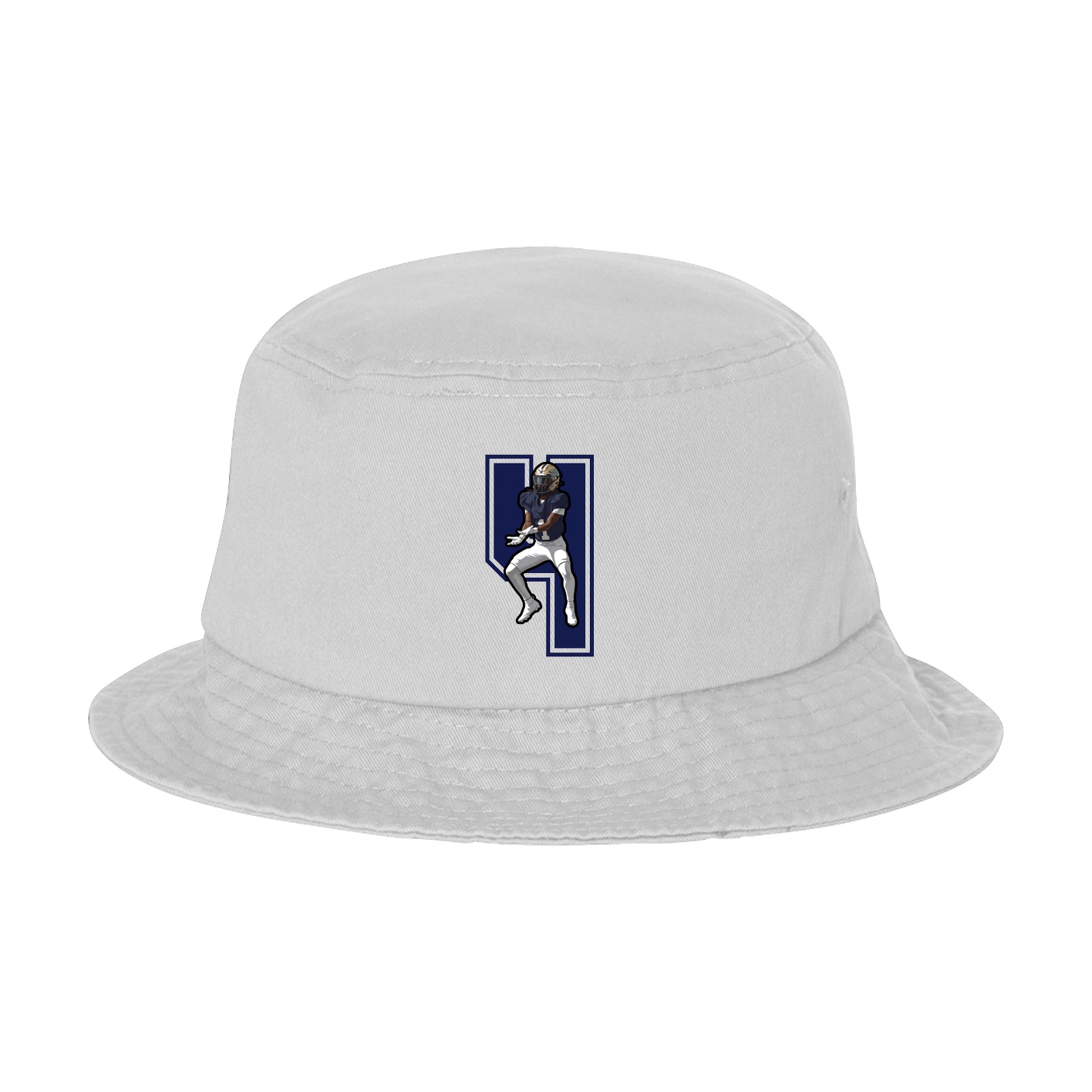 Bucket Cap — Number in White