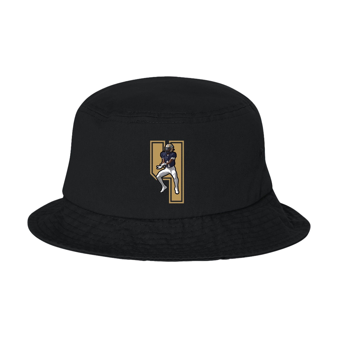 Bucket Cap — Number in Black
