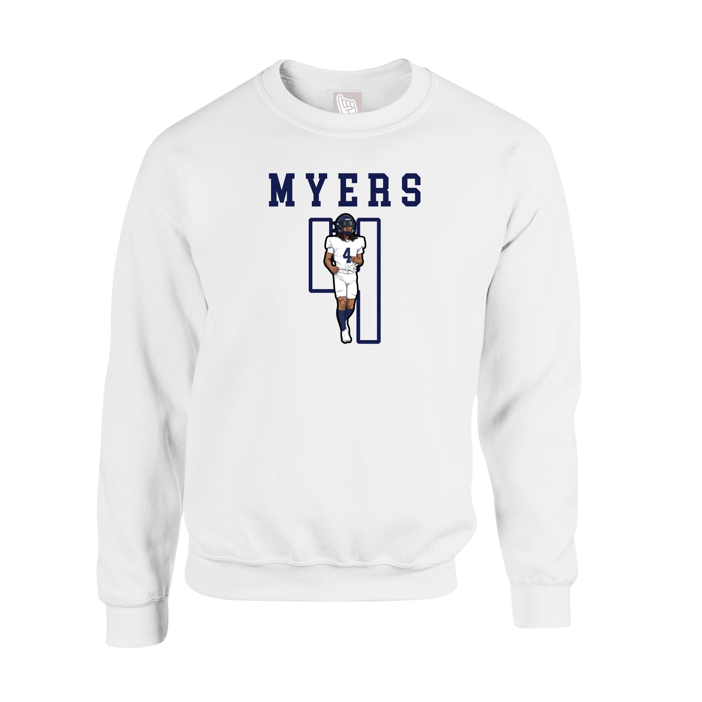 Fleece Crew — Shirsey in White
