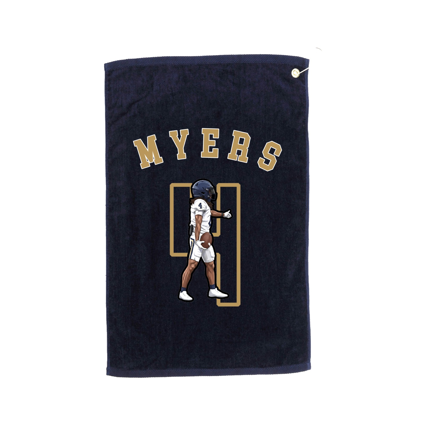 Golf Towel — Shirsey Arch in Navy