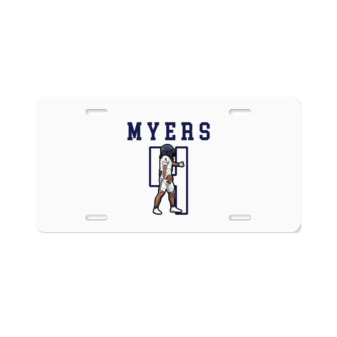 Aluminum License Plate