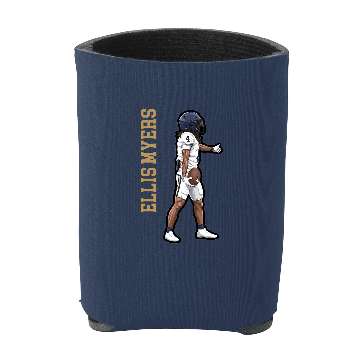 Can Holder — Name Vertical in Navy