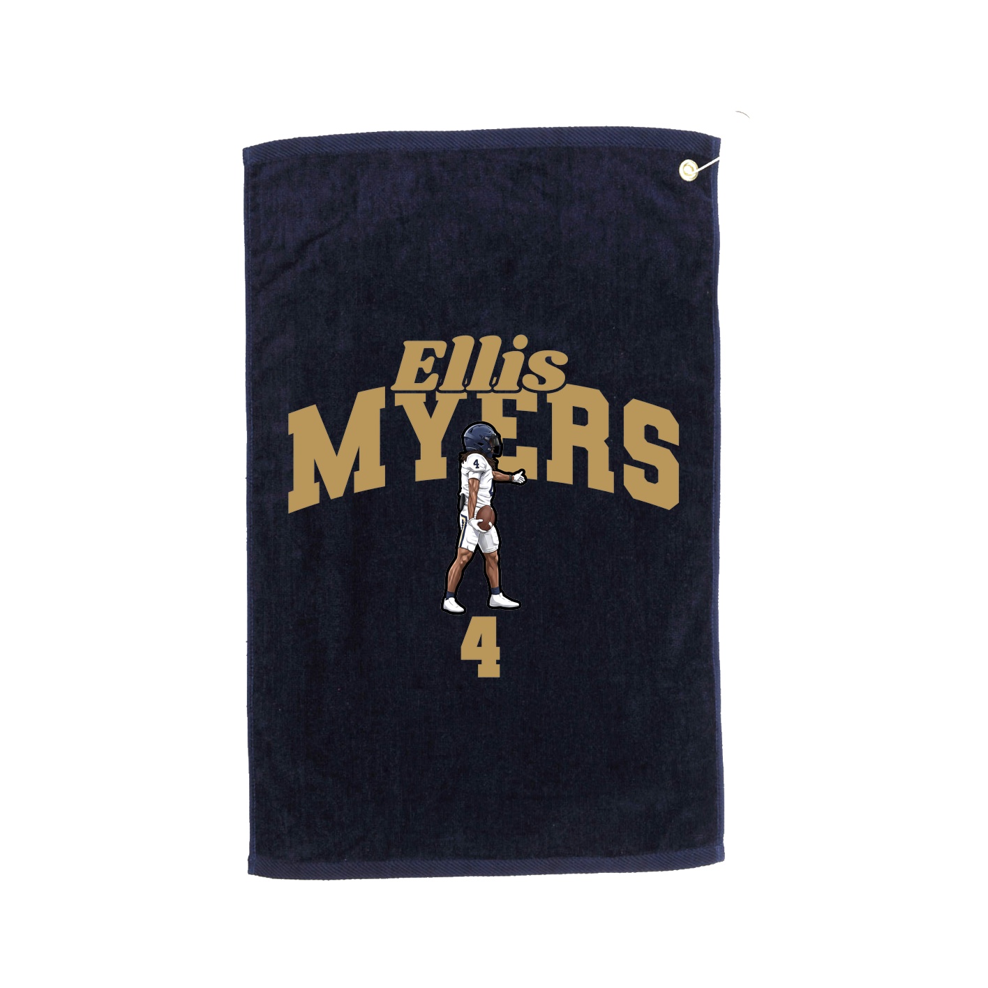 Golf Towel — Signature Arch in Navy