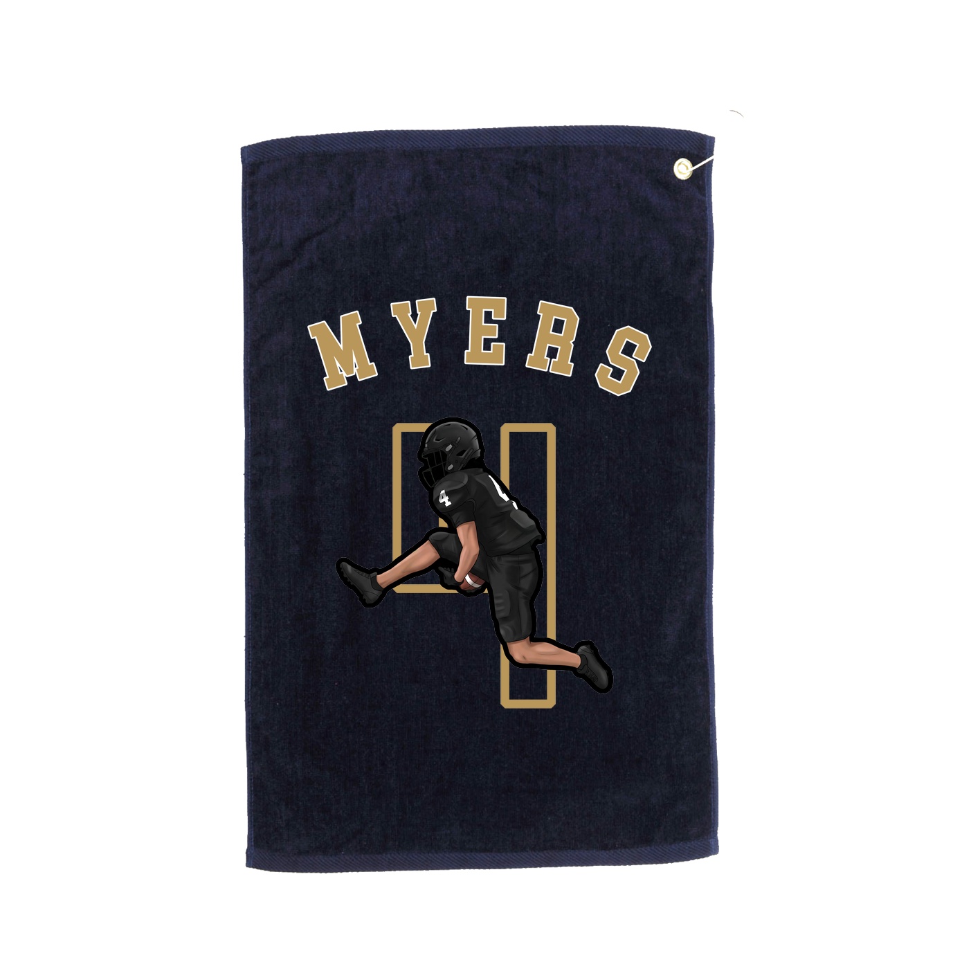 Golf Towel — Shirsey Arch in Navy