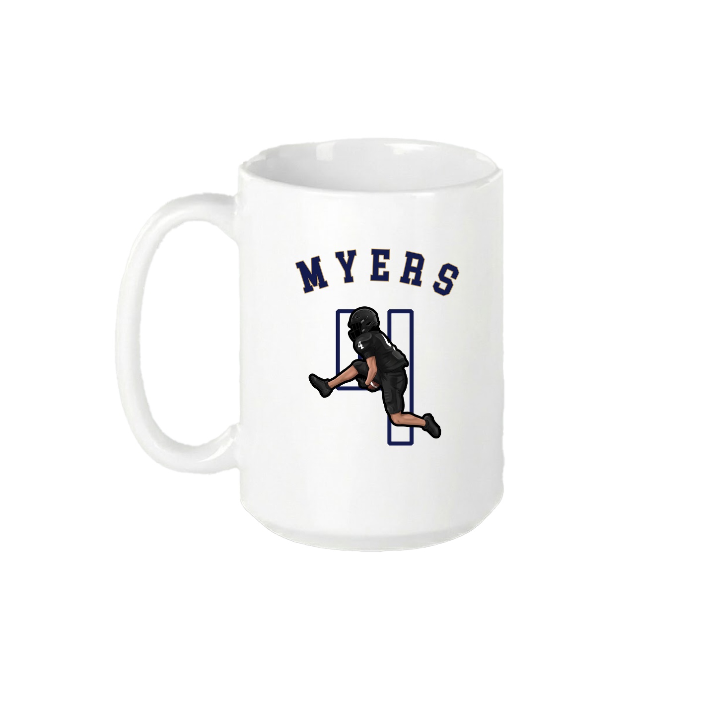 15oz Coffee Mug — Shirsey Arch in White