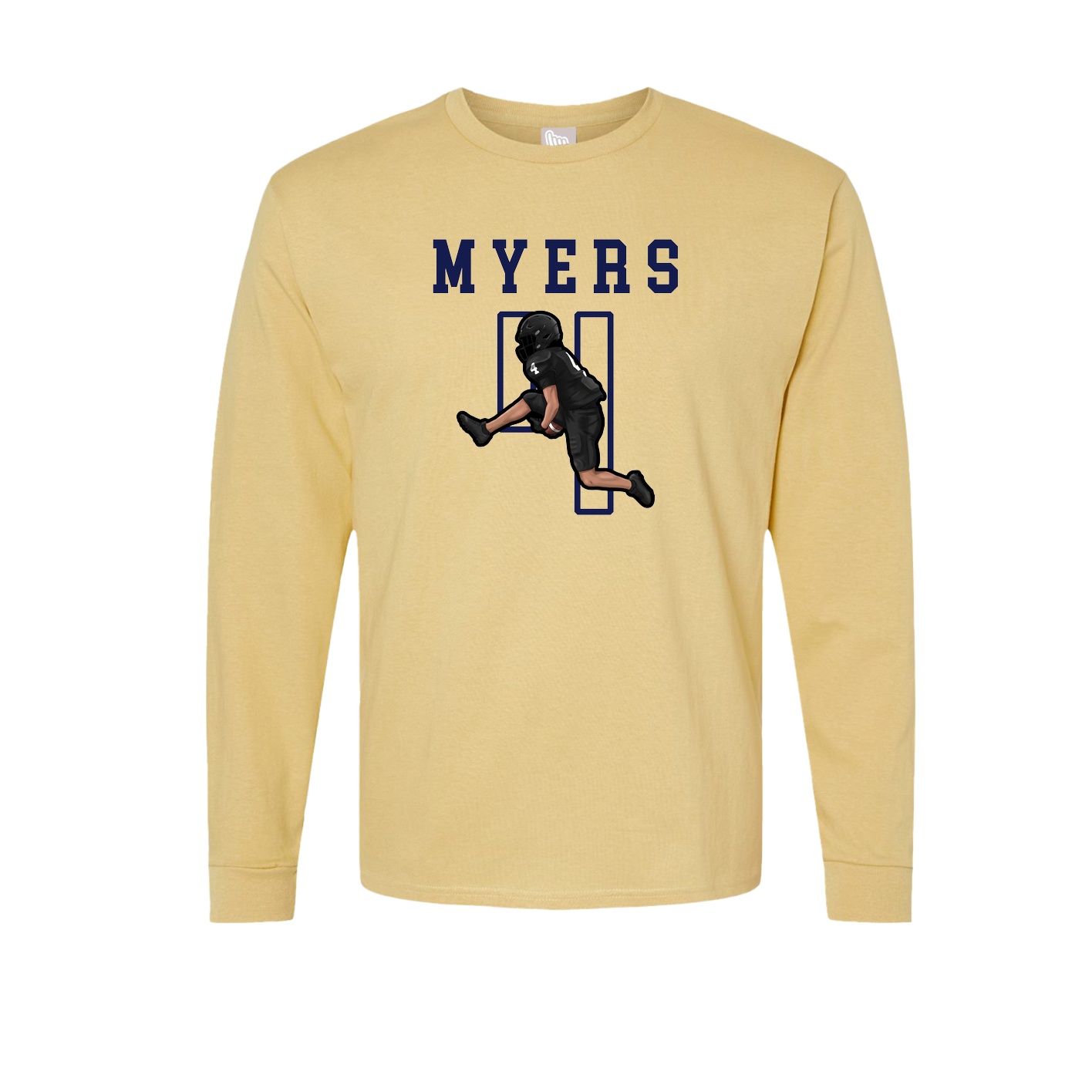 Long Sleeve Tee — Shirsey in Vegas Gold