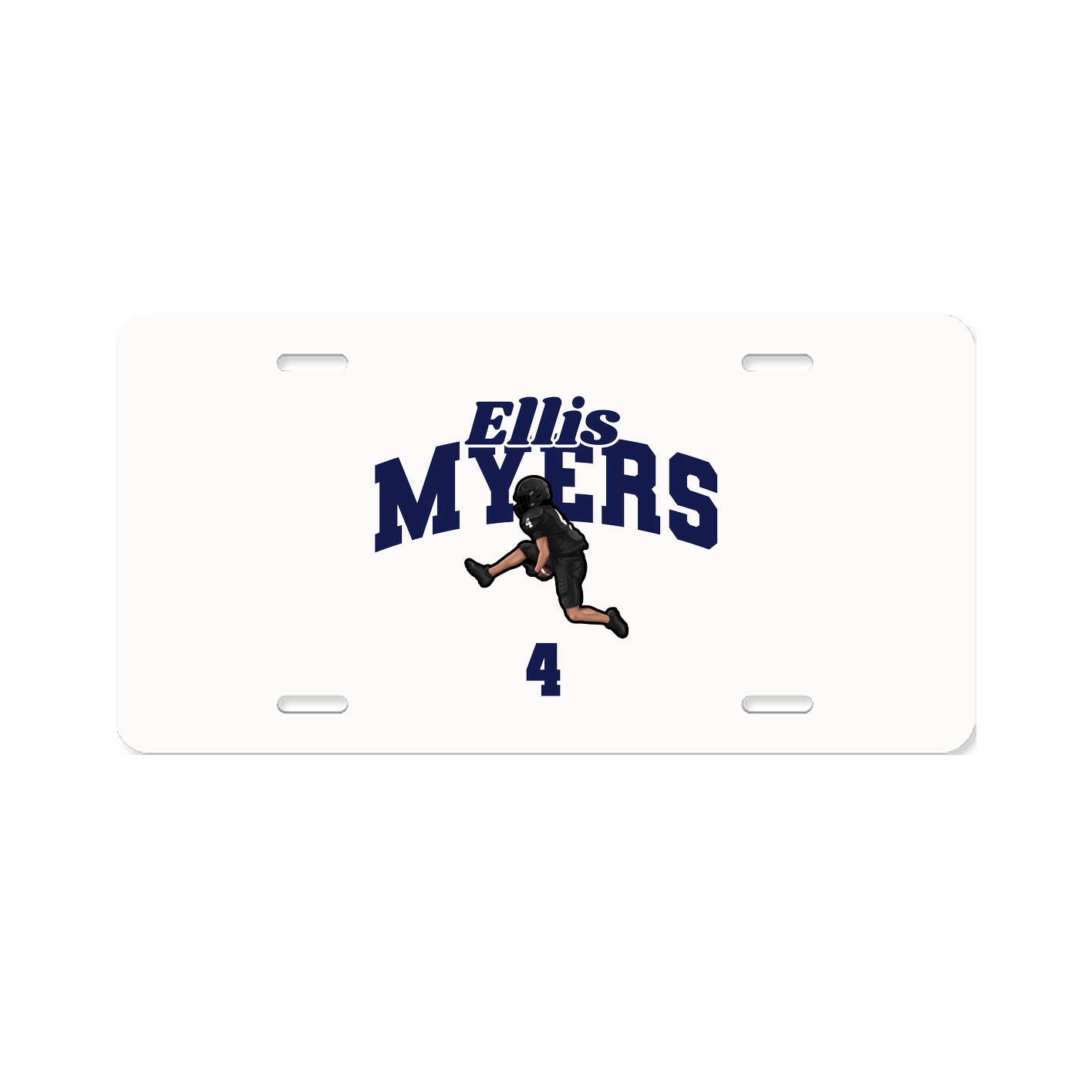 License Plate — Signature Arch in Classic