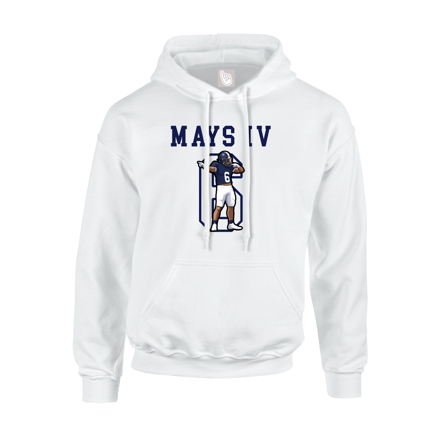 Youth Hoodie — Shirsey in White