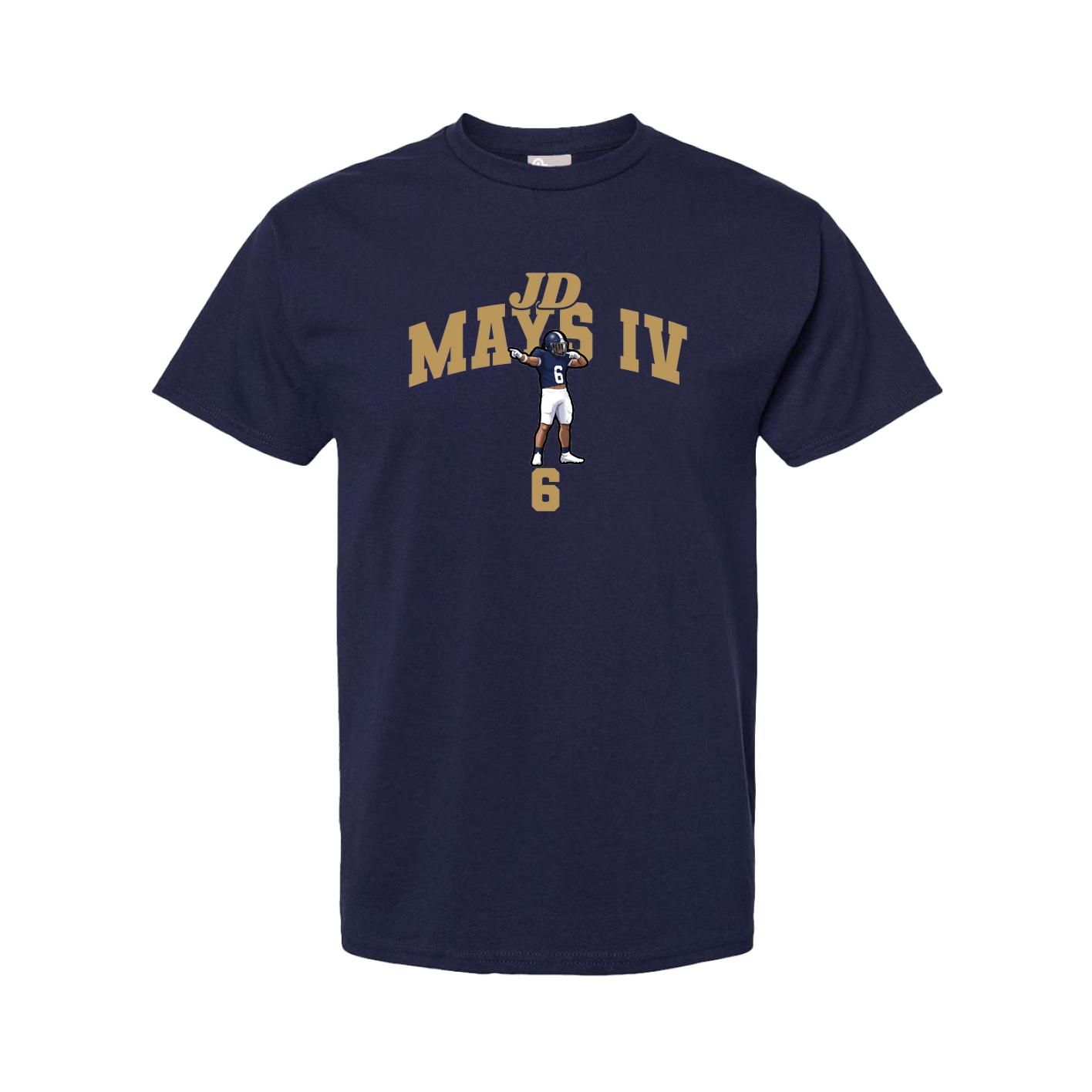 Youth Tee — Signature Arch in Navy