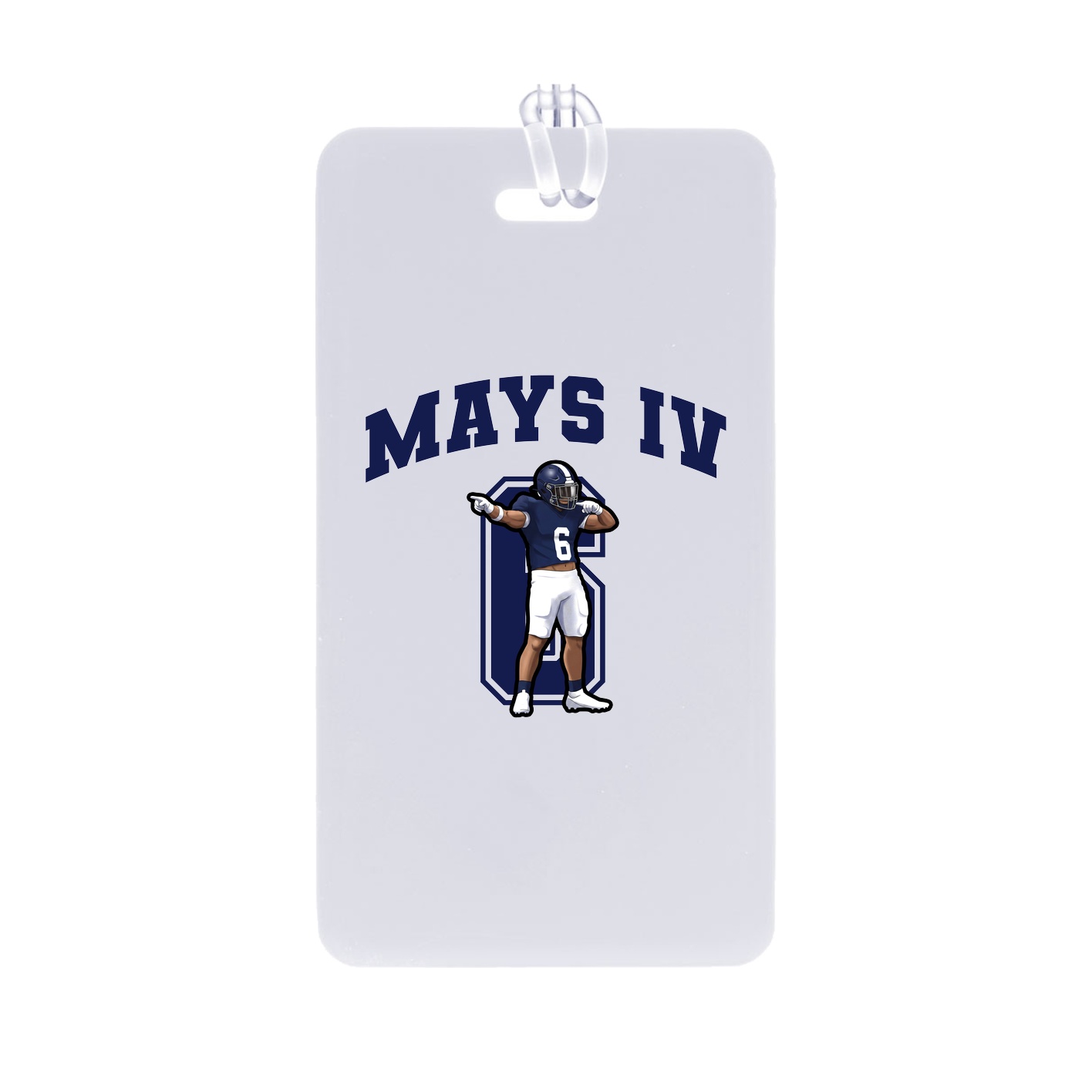 Bag Tag — Number in Classic