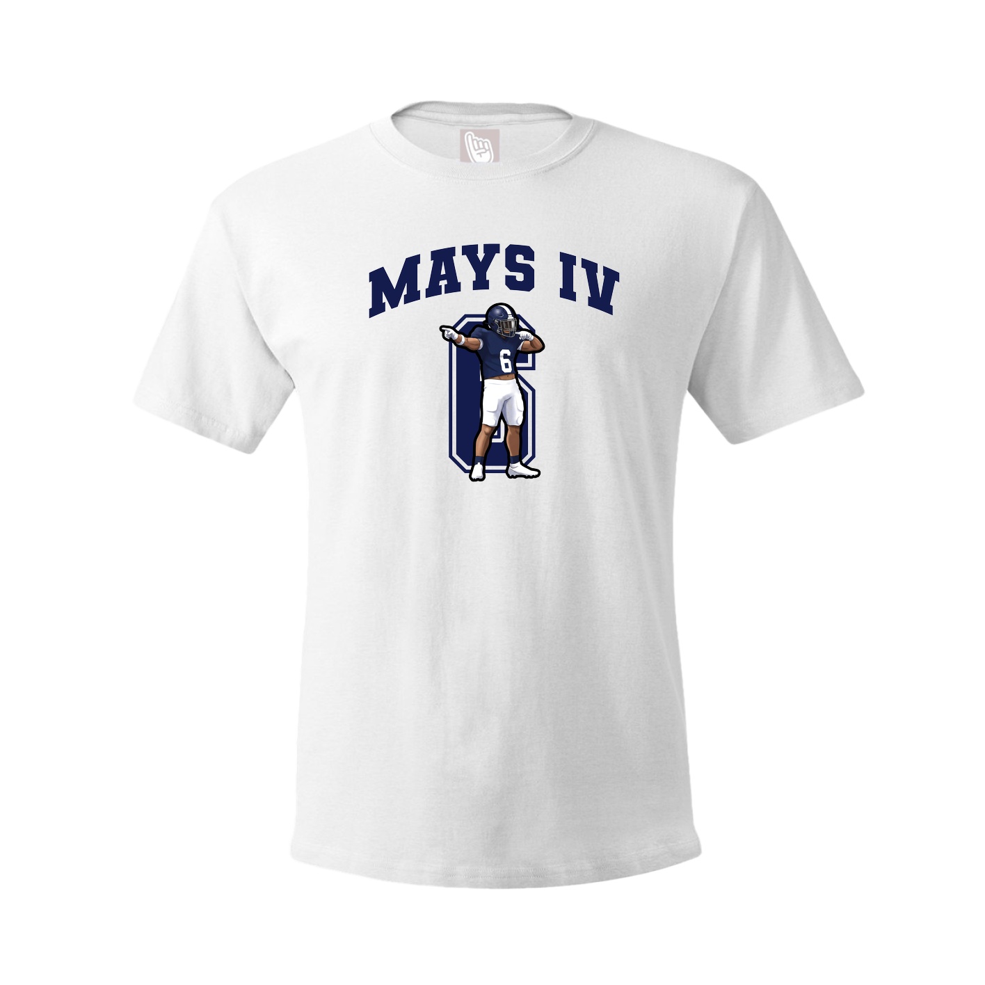 Tee — Number in White