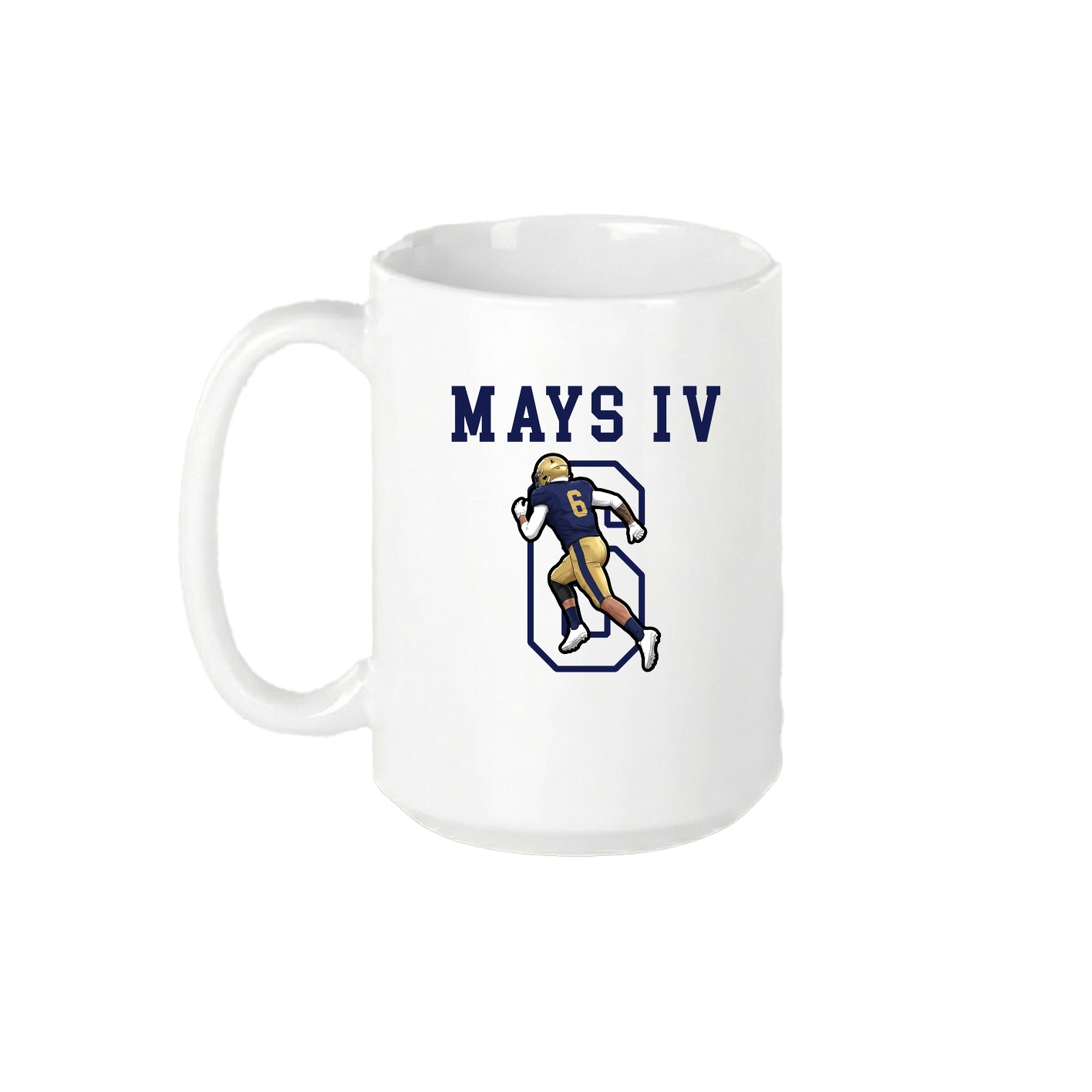 15oz Coffee Mug — Shirsey in White