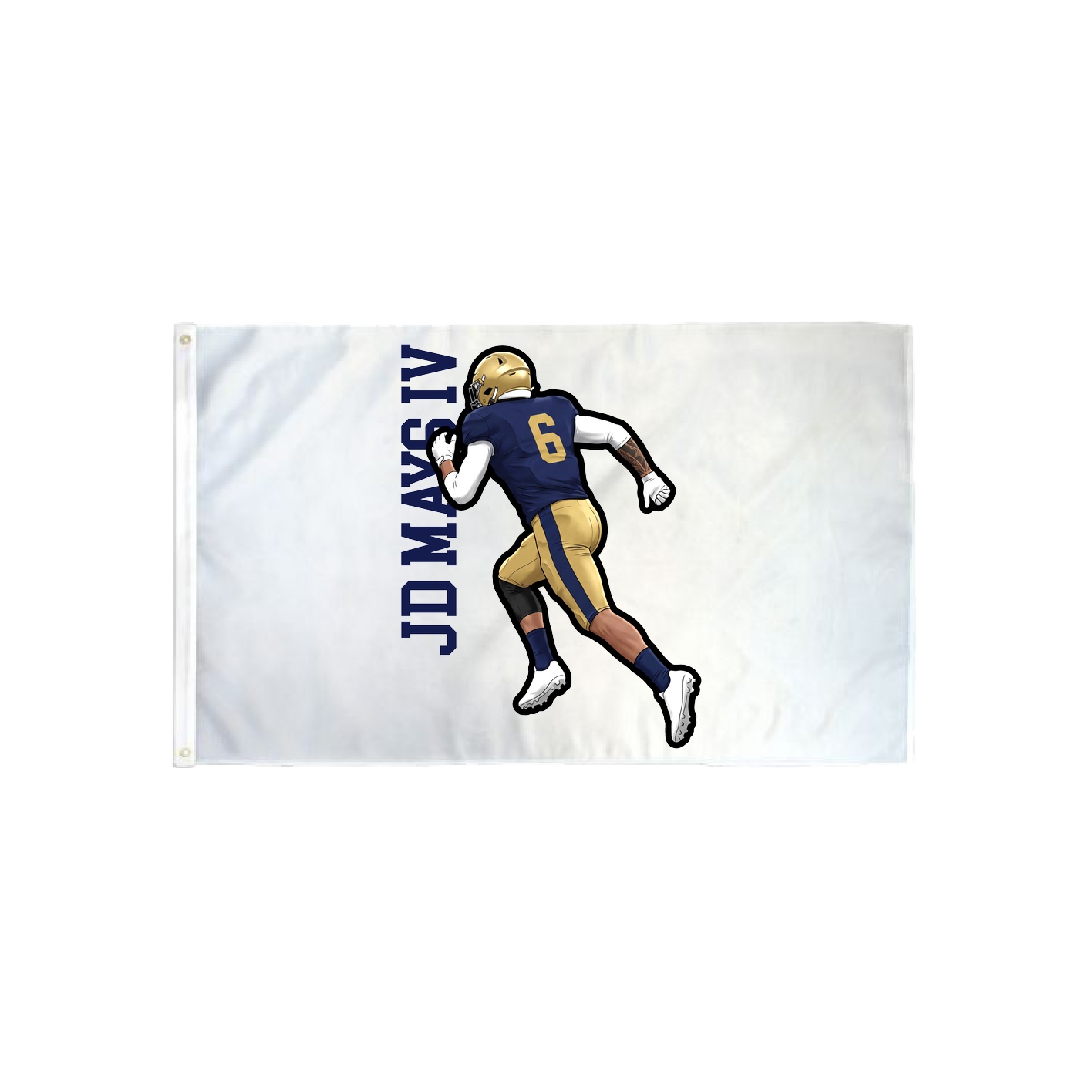 3x5 Flag — Name Vertical in Classic