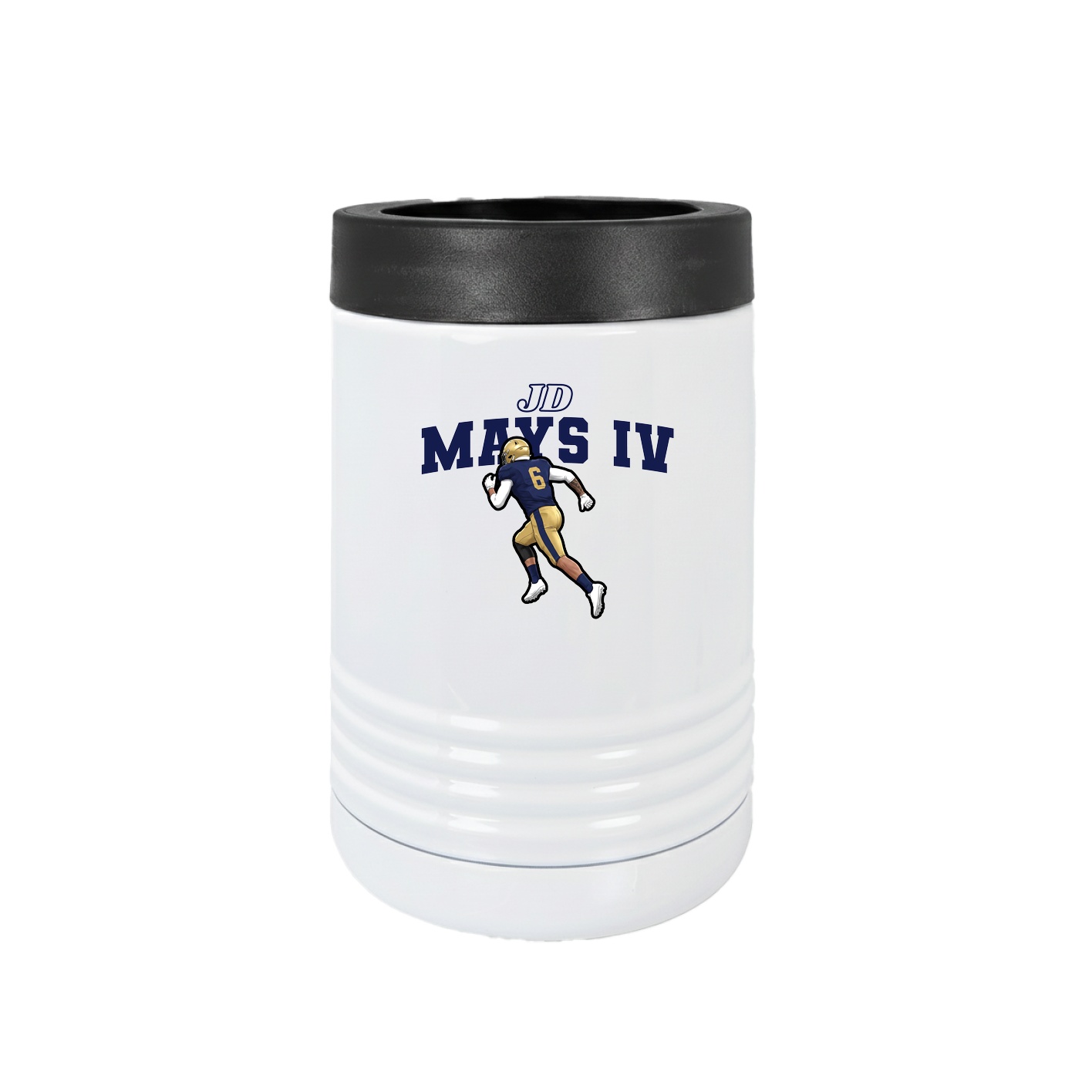 Beverage Holder — Name Arch in White