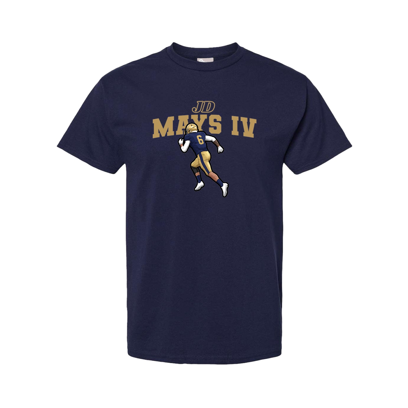 Tee — Name Arch in Navy