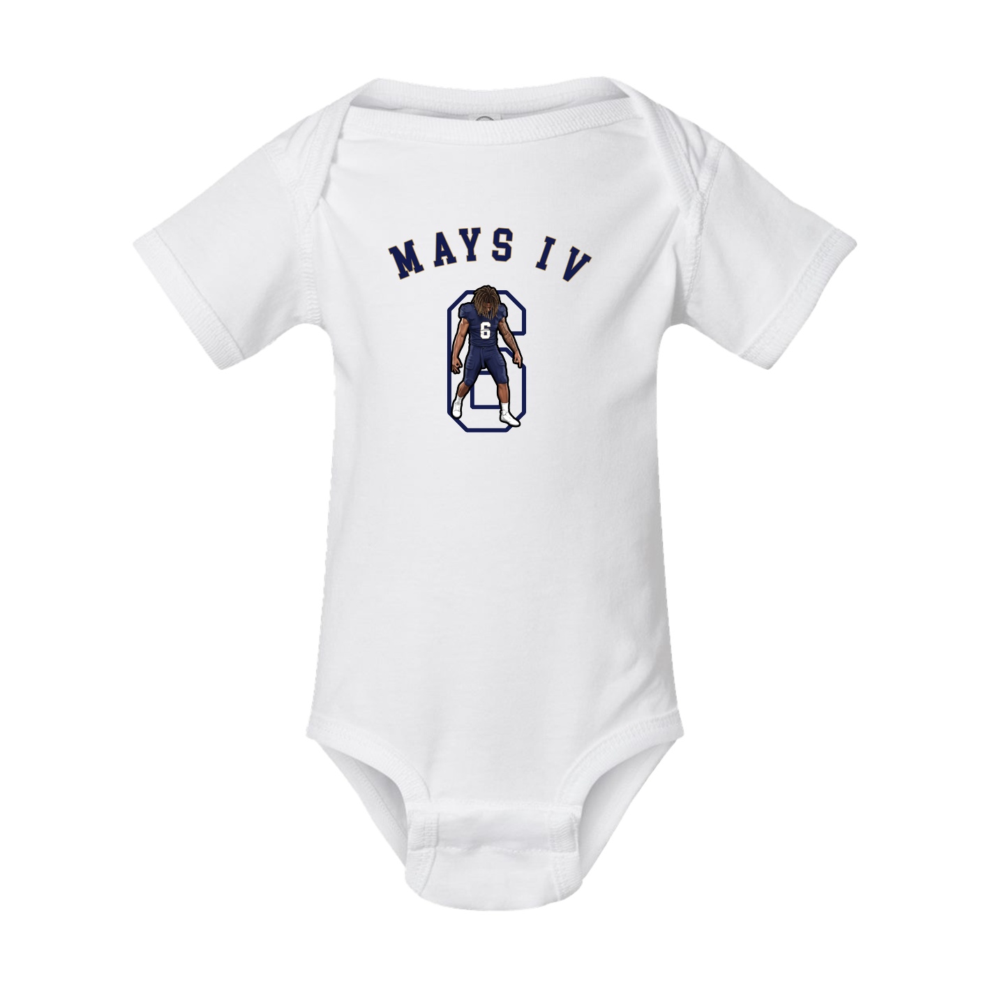 Baby Onesie — Shirsey Arch in White