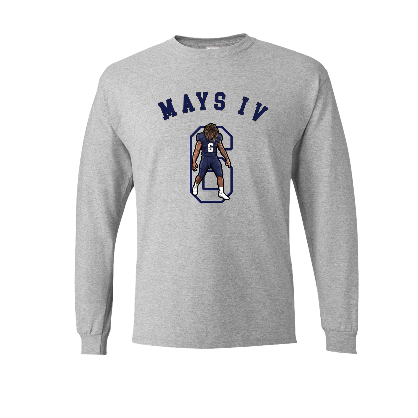 Long Sleeve Tee — Shirsey Arch in Grey