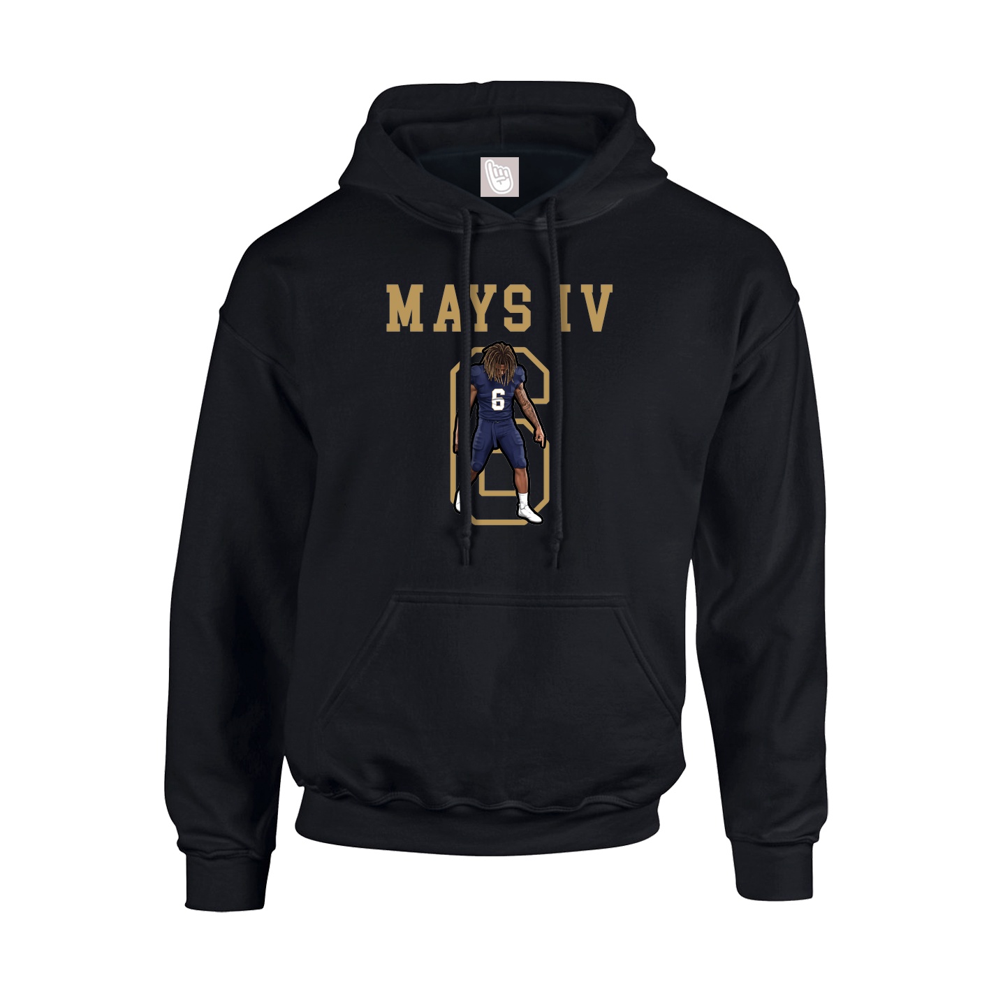 Youth Hoodie — Shirsey in Black