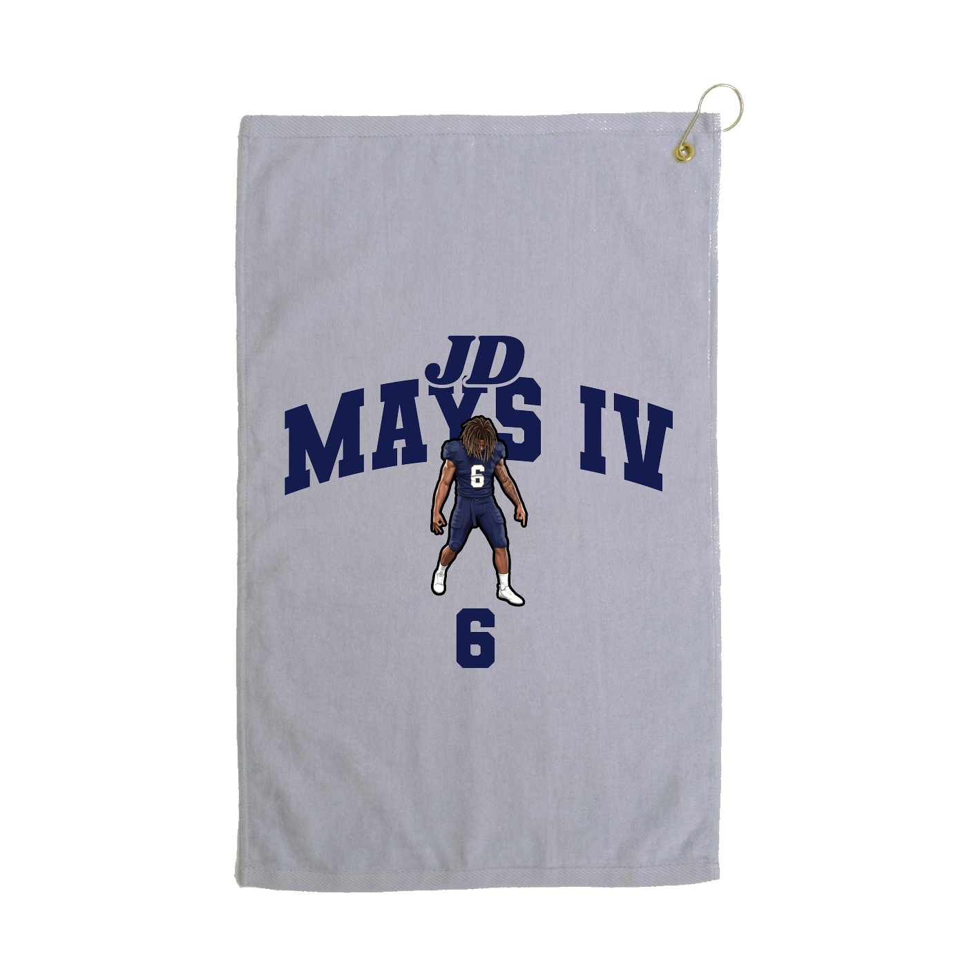Golf Towel — Signature Arch in Grey