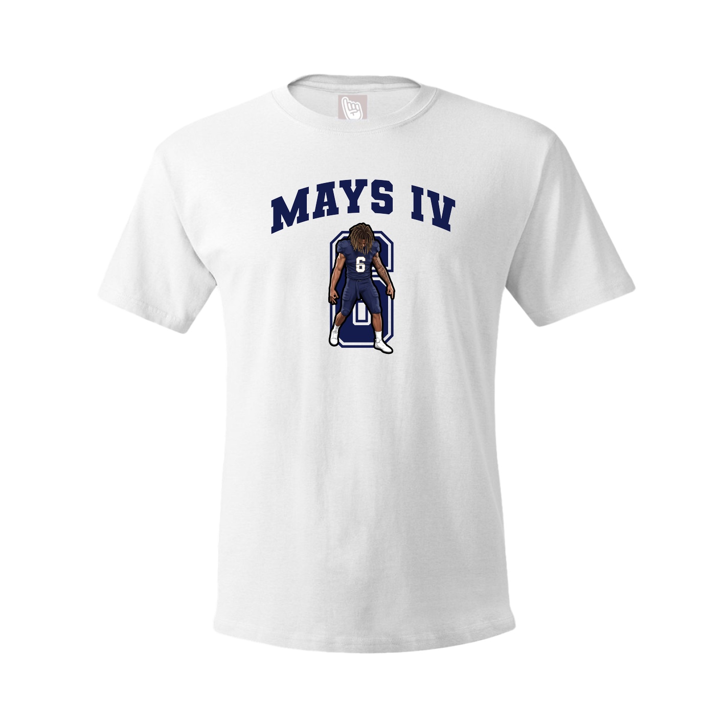 Tee — Number in White
