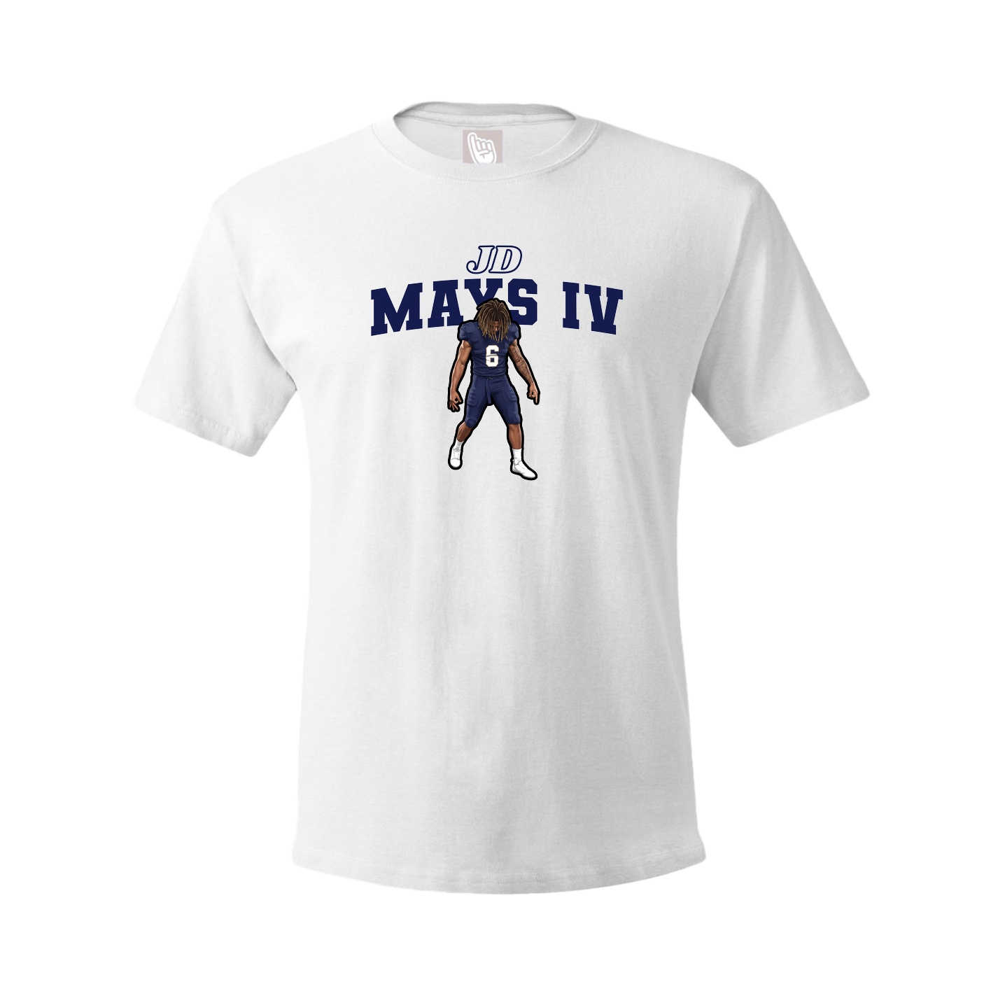 Tee — Name Arch in White