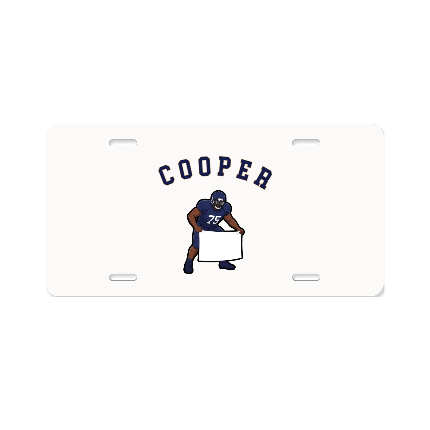 License Plate — Shirsey Arch in Classic