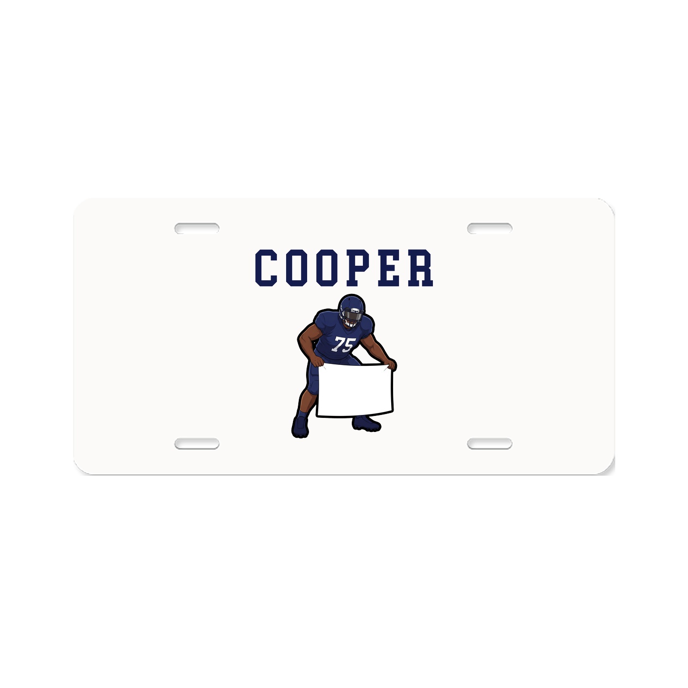 License Plate — Shirsey in Classic