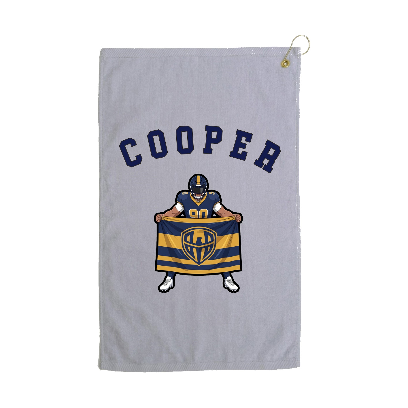 Golf Towel — Shirsey Arch in Grey