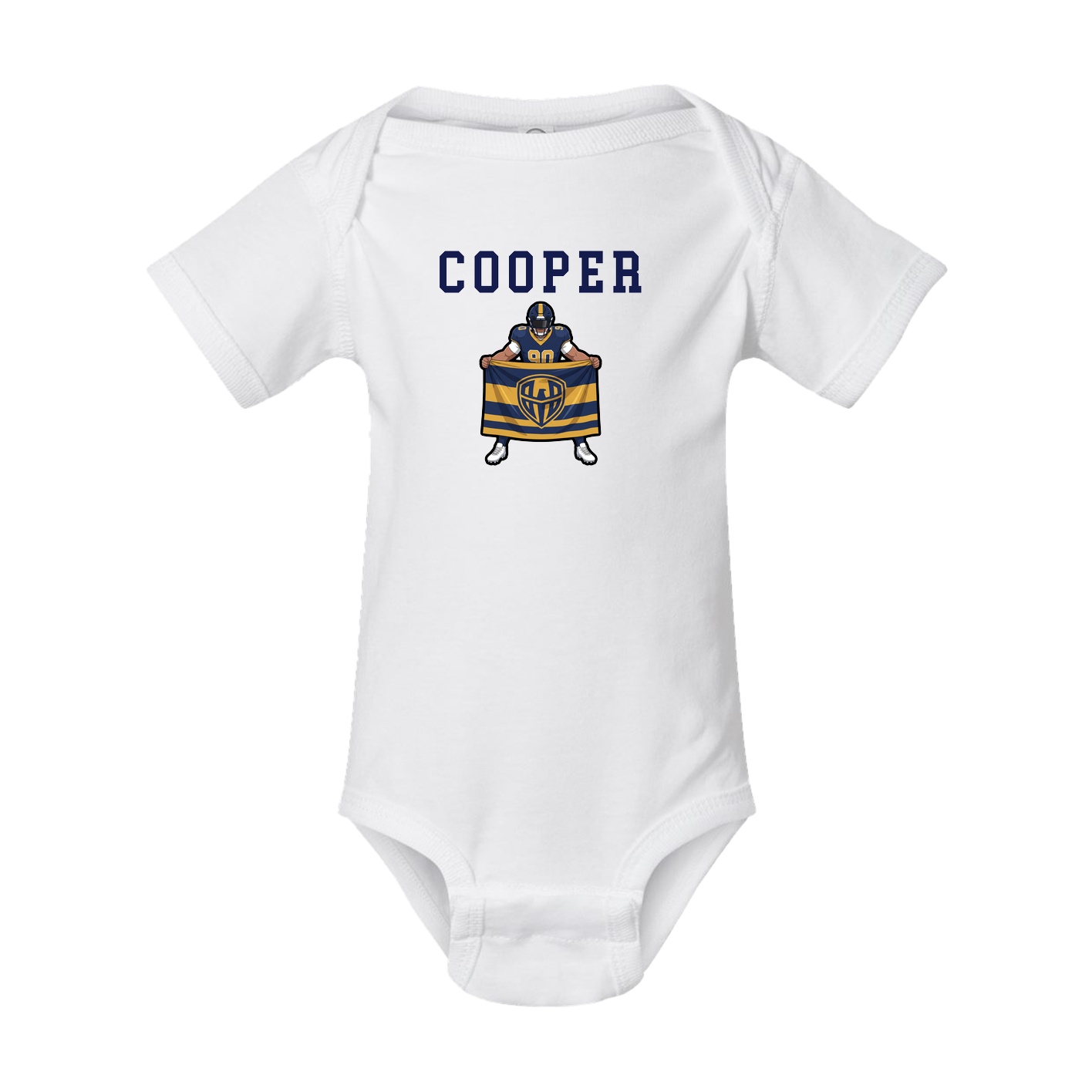 Baby Onesie — Shirsey in White
