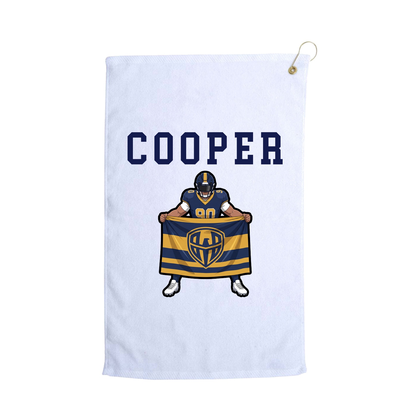 Golf Towel — Shirsey in White