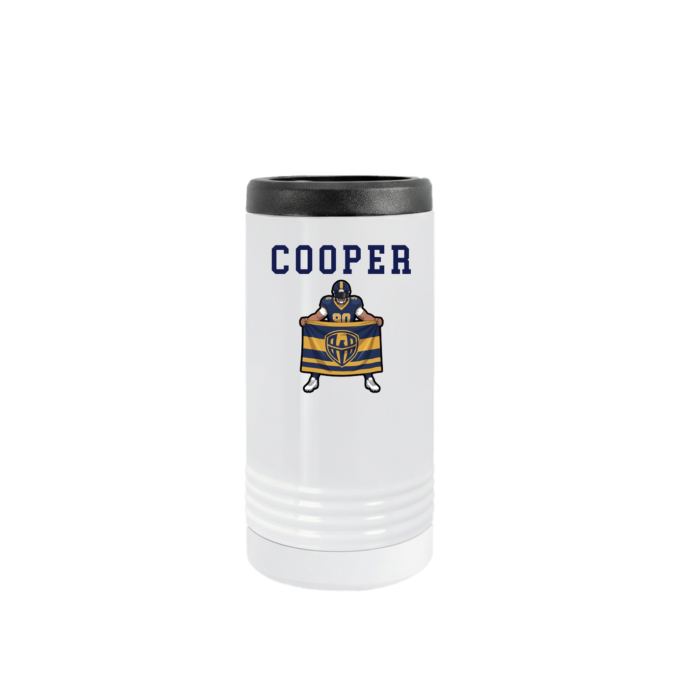 Slim Beverage Holder — Shirsey in White