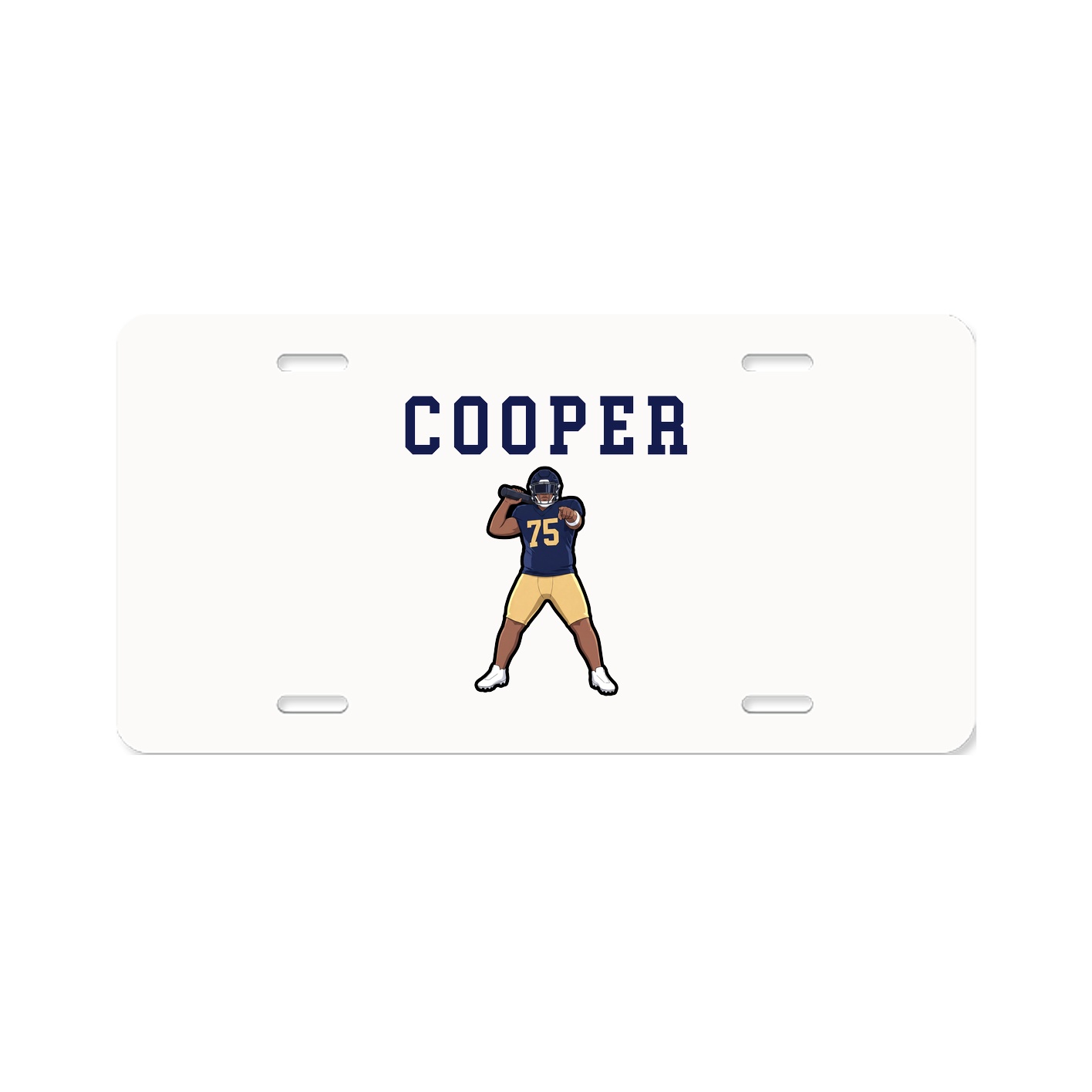License Plate — Shirsey in Classic