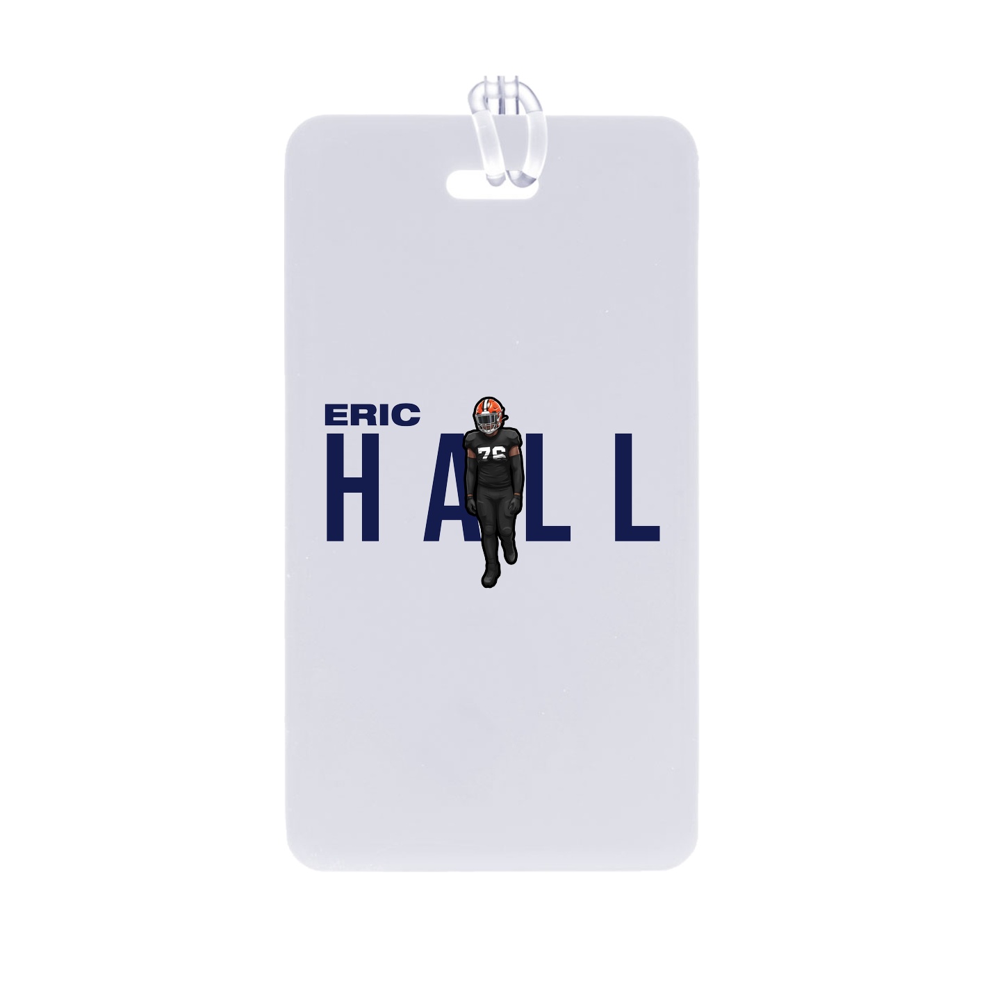 Bag Tag — Player Name in Classic