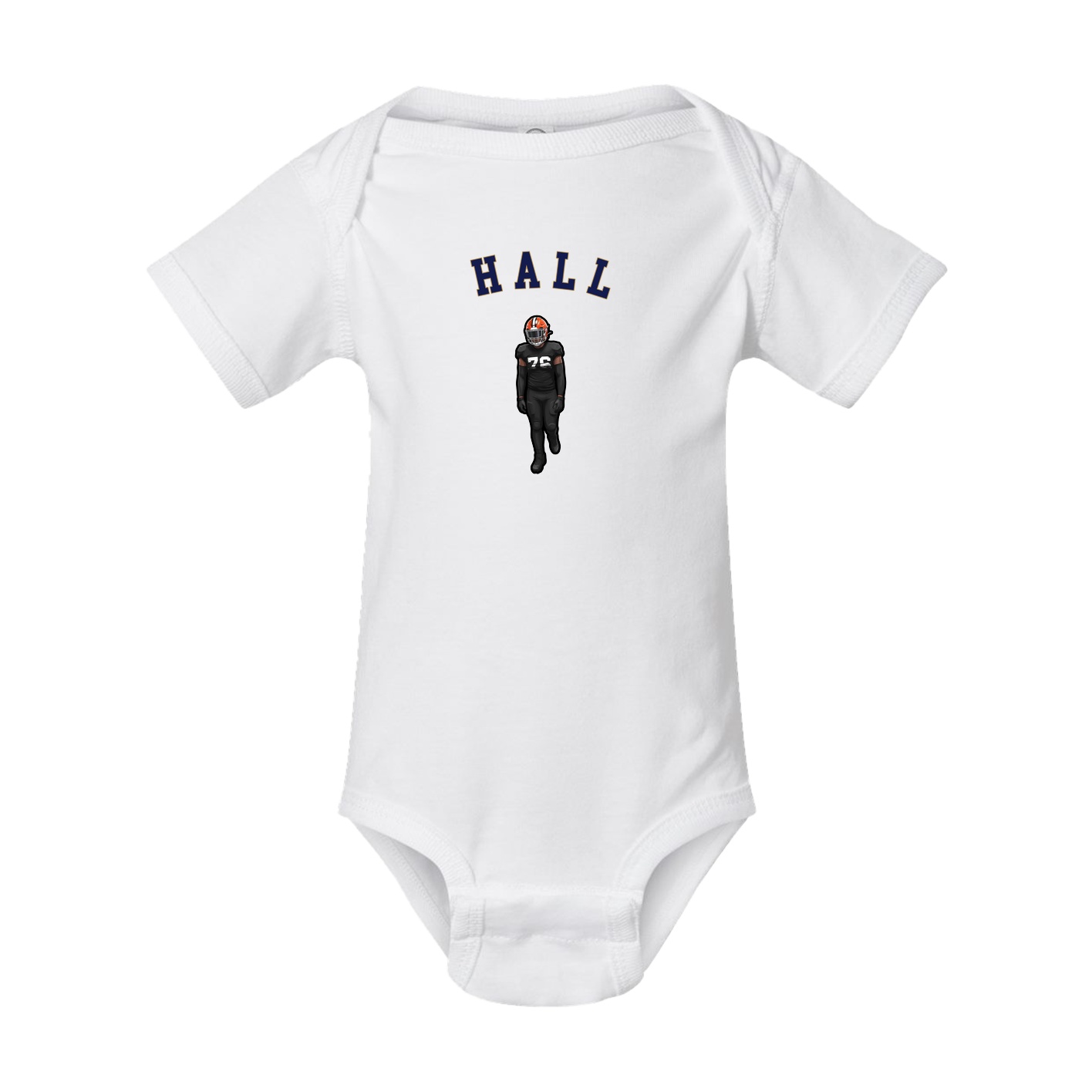 Baby Onesie — Shirsey Arch in White