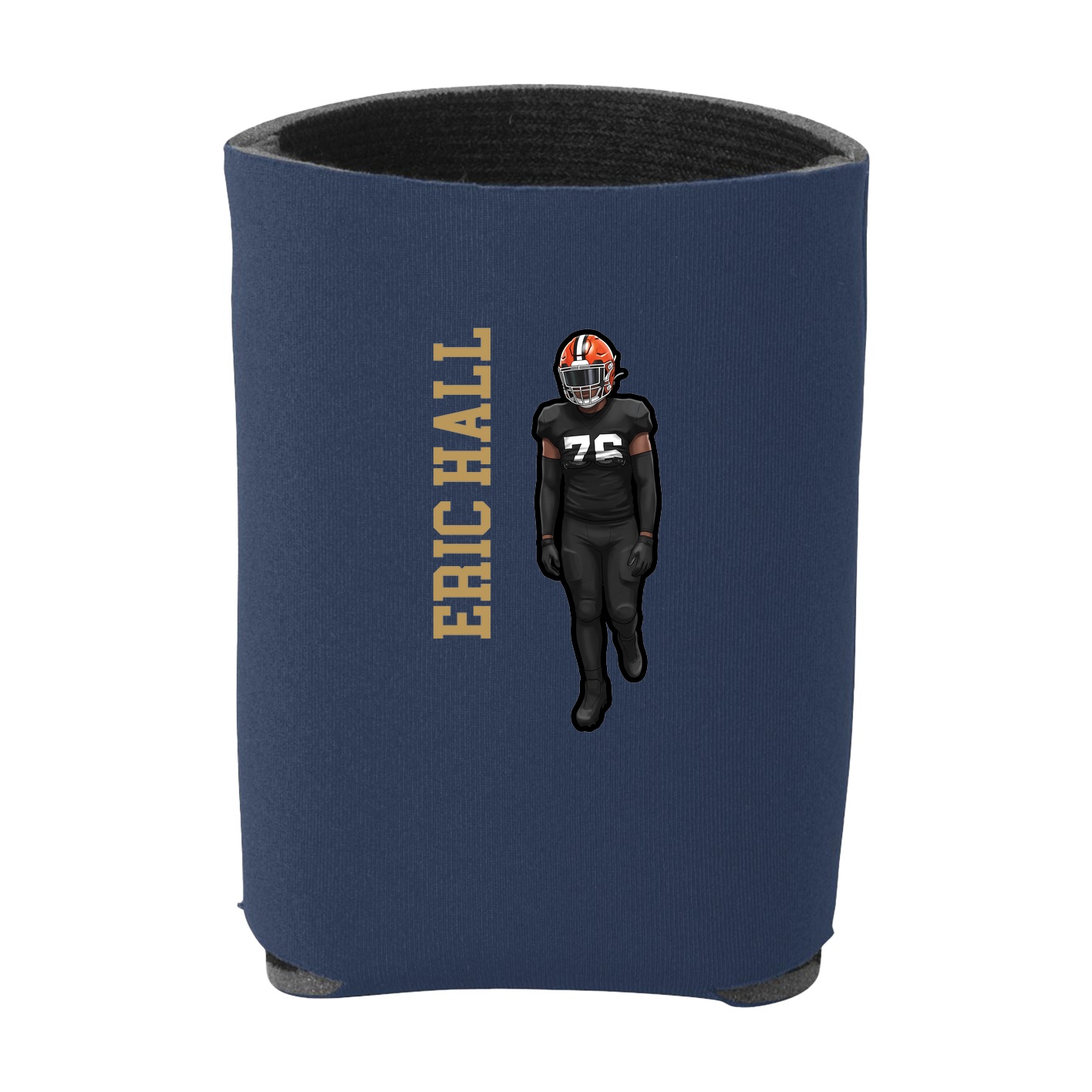 Can Holder — Name Vertical in Navy