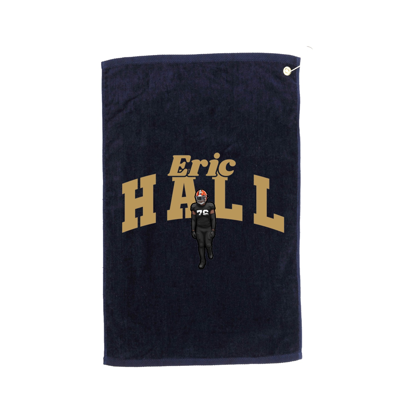 Golf Towel — Signature Arch in Navy