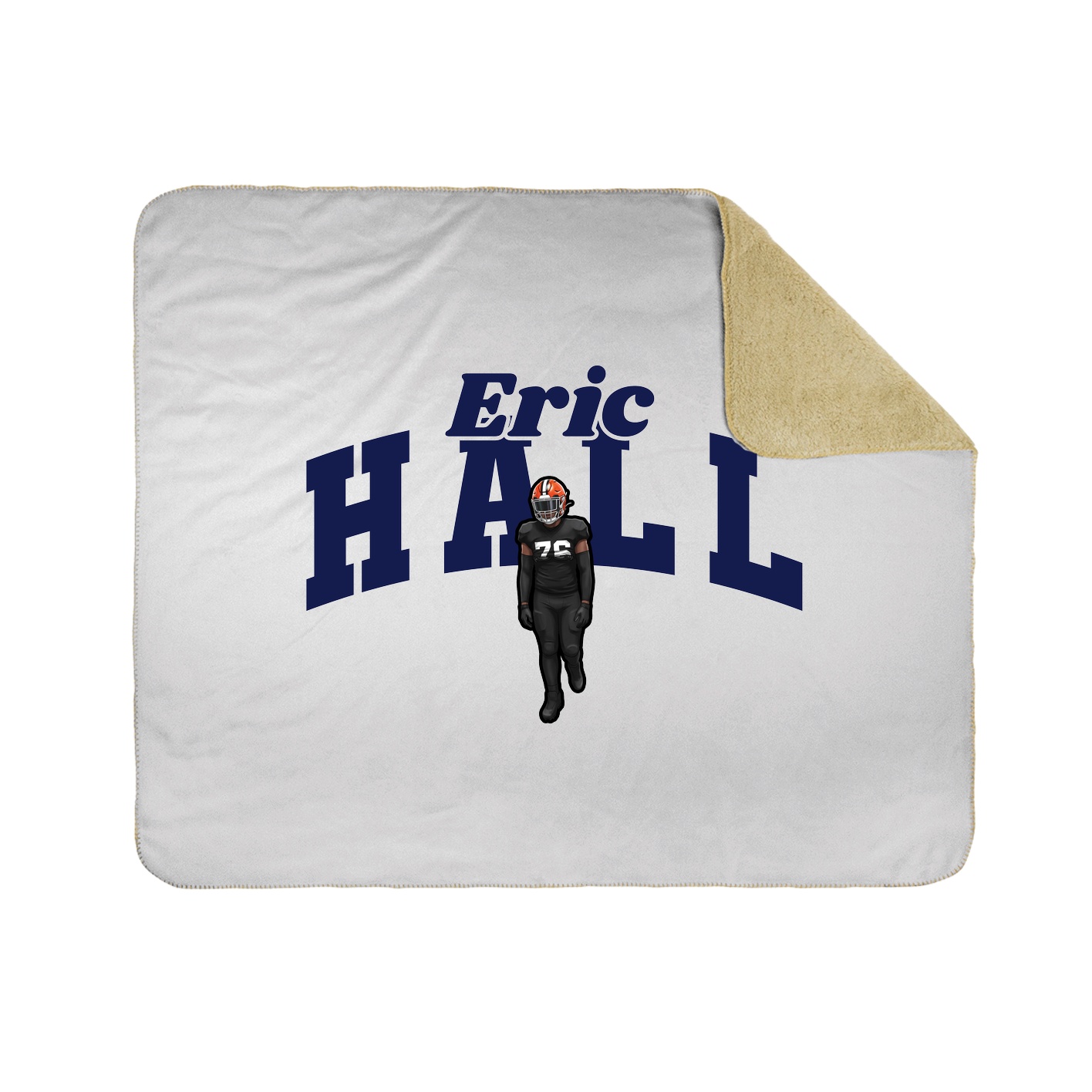 Throw Blanket — Signature Arch in White