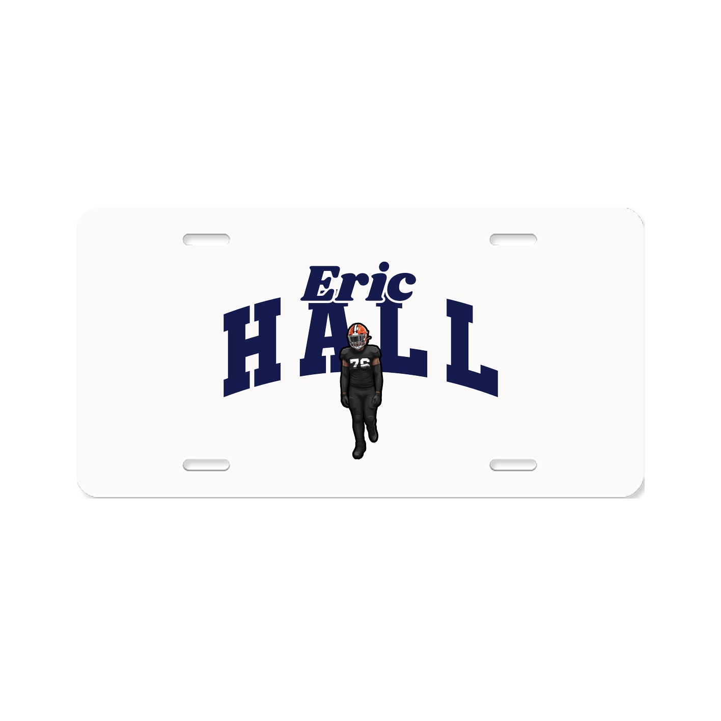 License Plate — Signature Arch in Classic