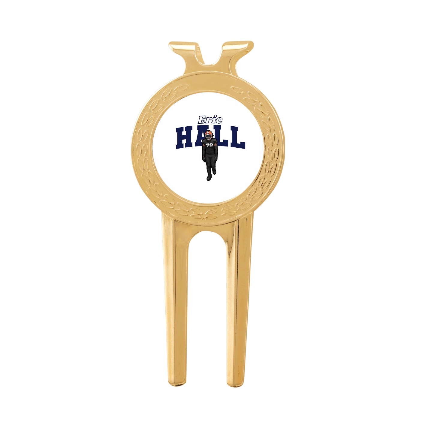 Divot Tool with Ball Marker — Name Arch in Classic