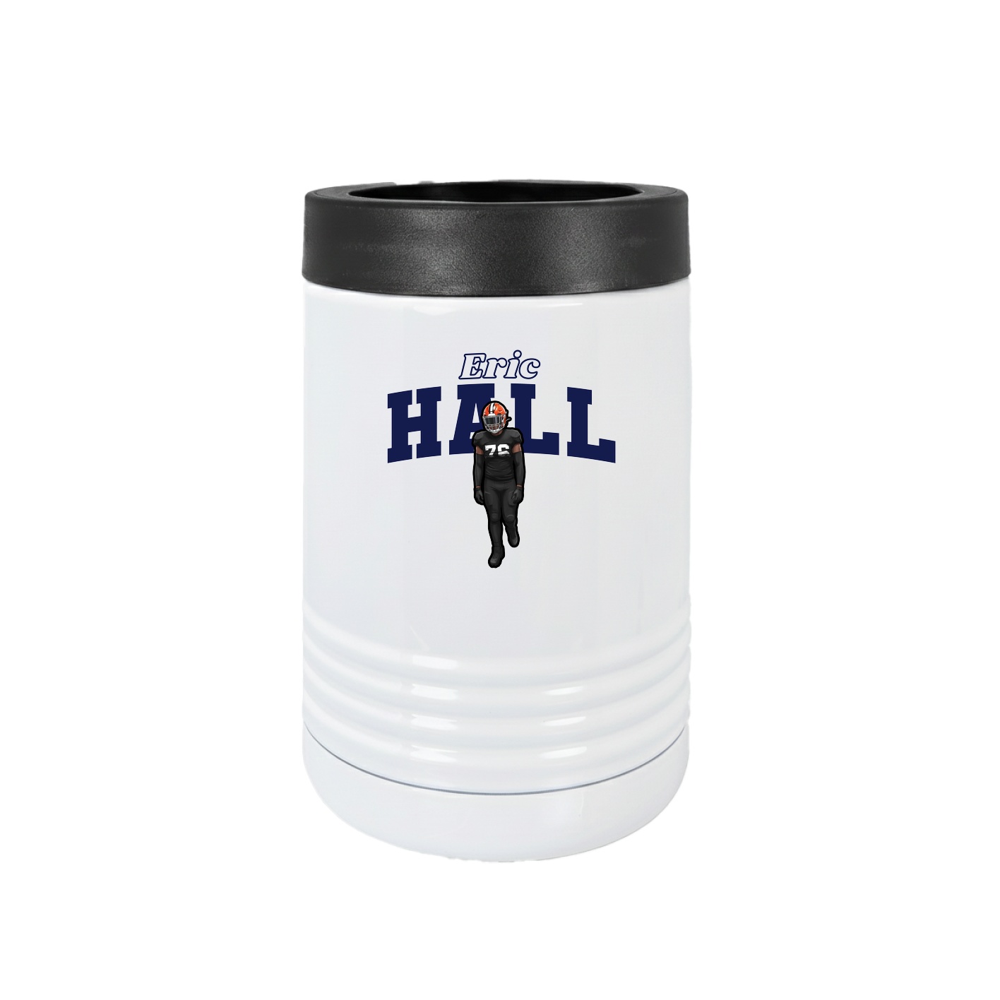 Beverage Holder — Name Arch in White